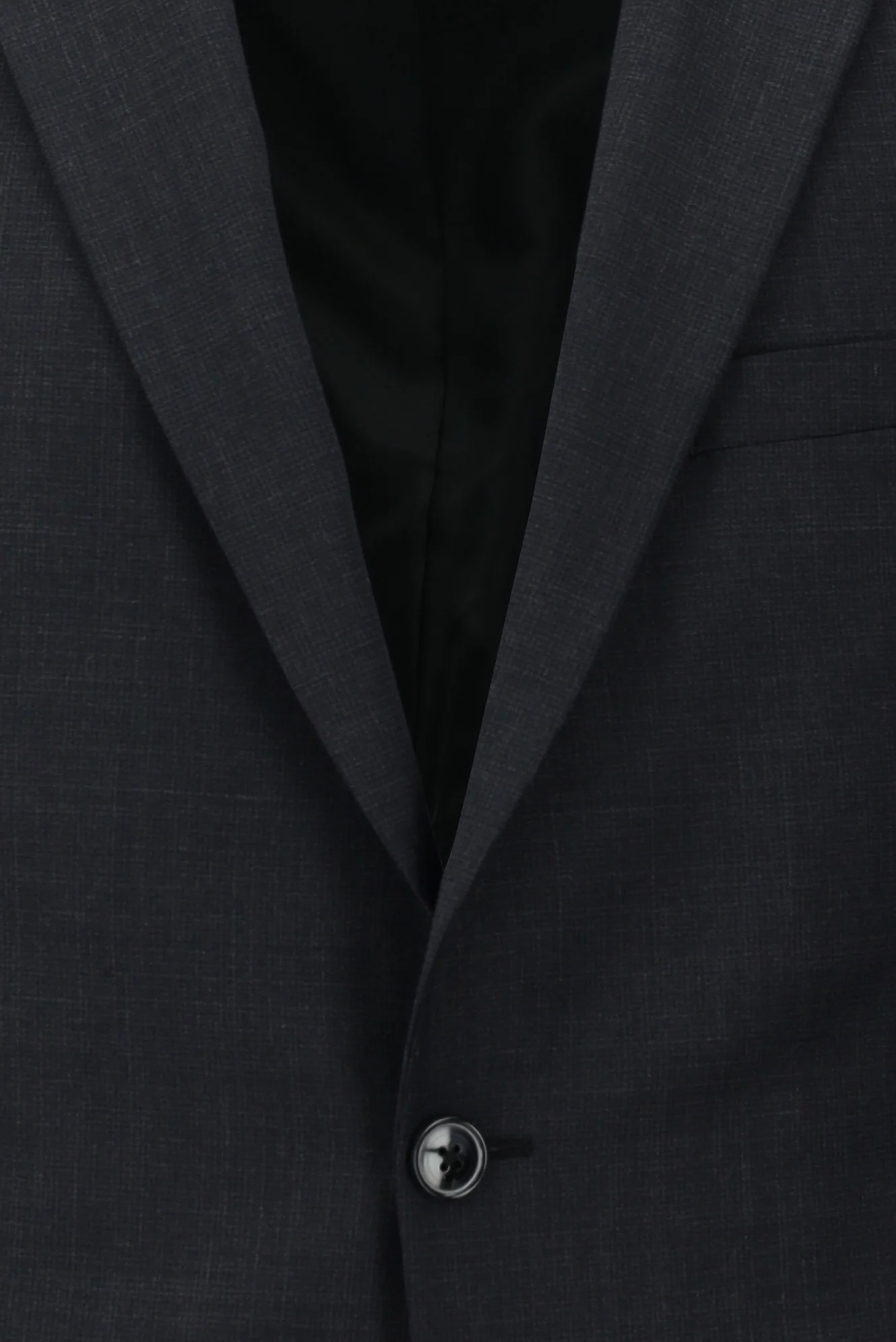 Koyu Füme 7 Drop Slim Fit Dar Kesim Yünlü Desenli Takım Elbise - Image 4
