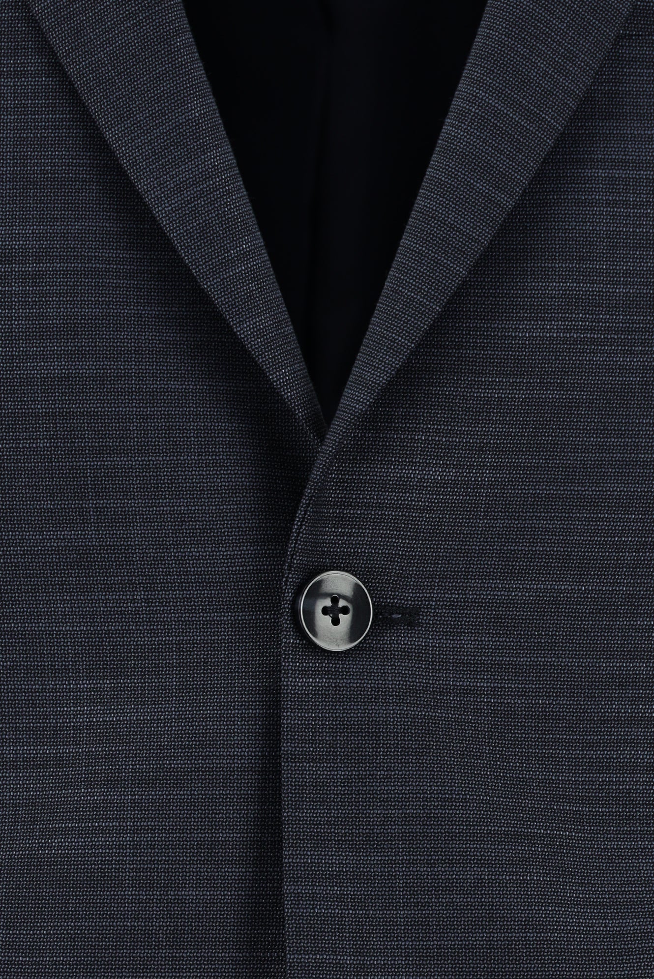Koyu İndigo 7 Drop Slim Fit Dar Kesim Desenli Takım Elbise - Image 4