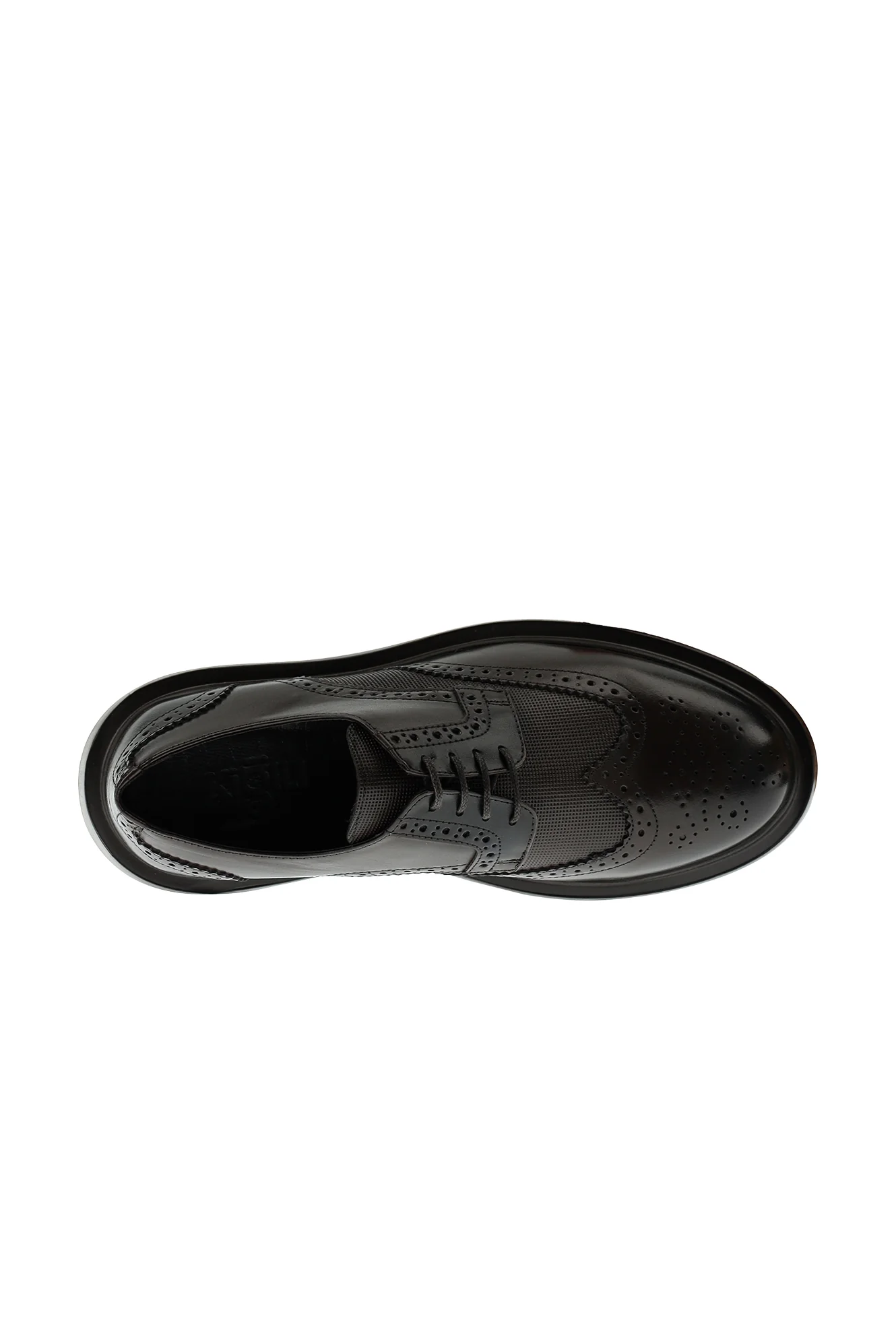 Koyu Kahve Casual Deri Ayakkabı - Image 6