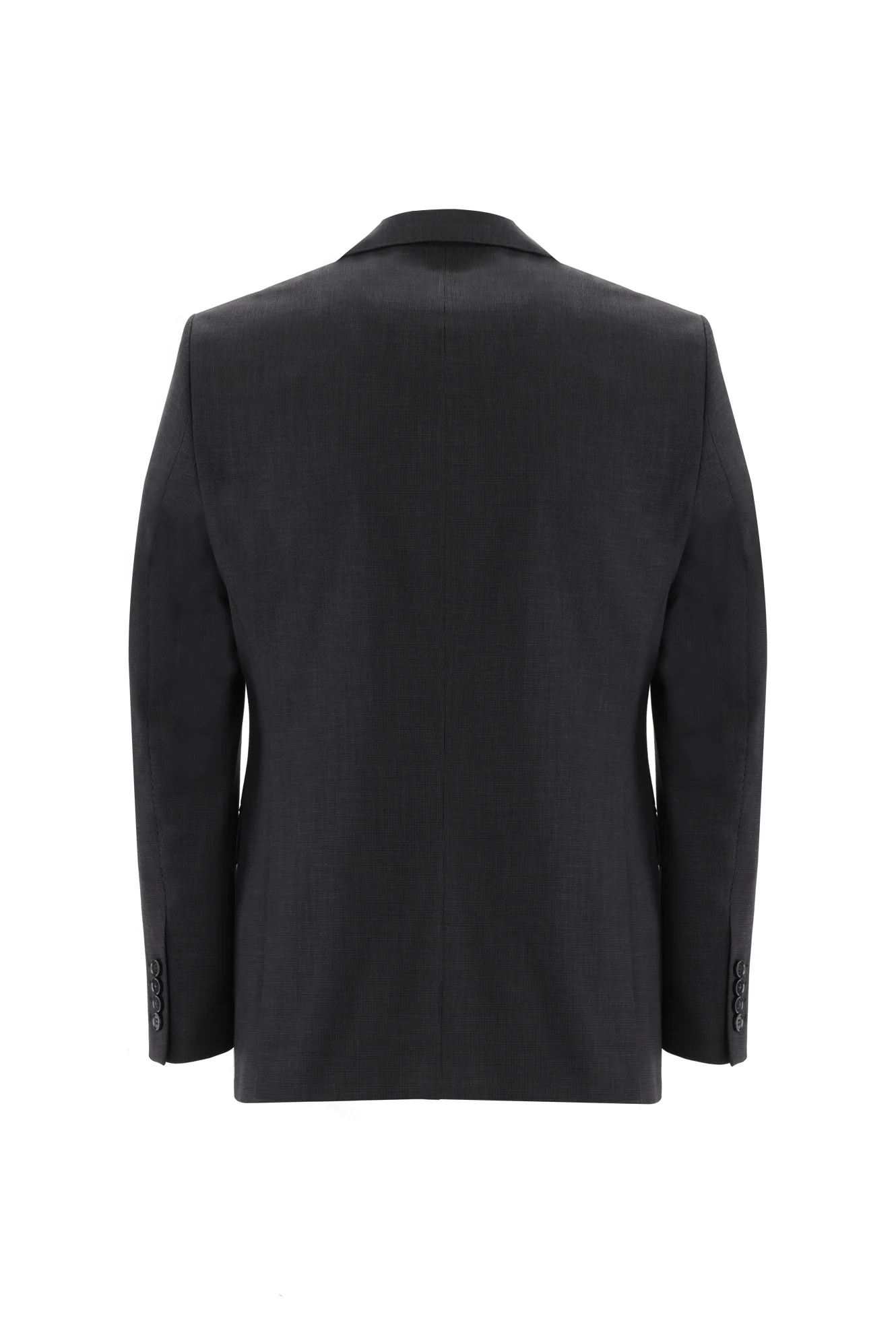 Koyu Kahve 6 Drop Regular Fit Standart Kesim Kuşgözü Takım Elbise - Image 3