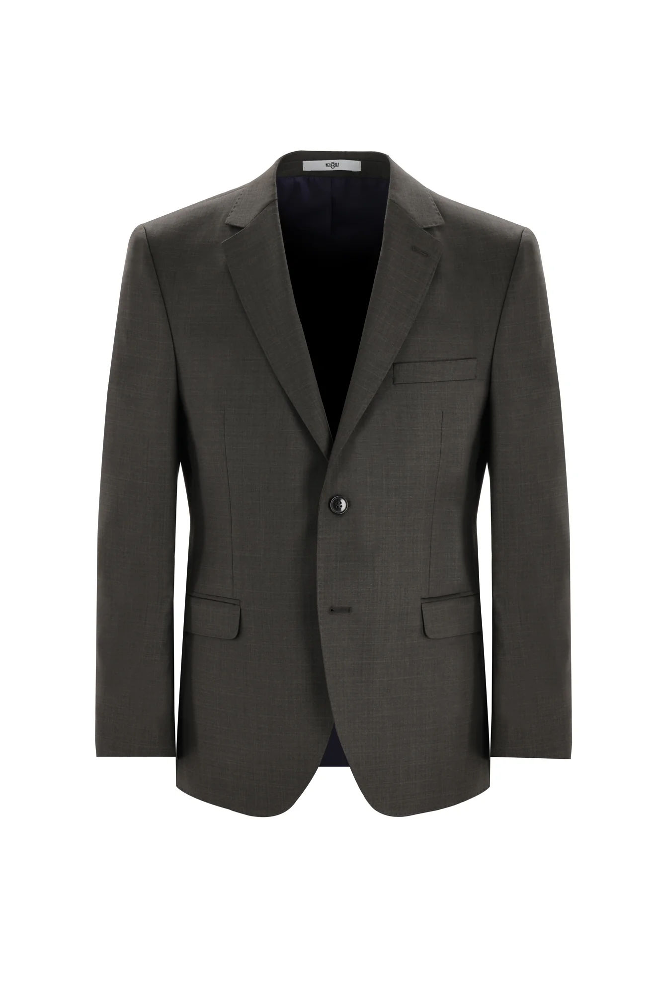 Koyu Kahve 7 Drop Slim Fit Dar Kesim Takım Elbise - Image 2