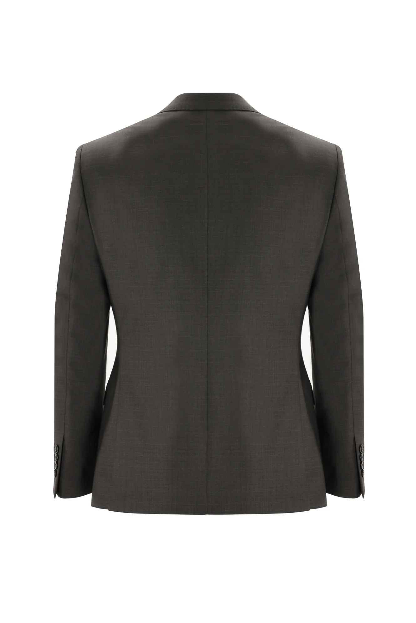Koyu Kahve 7 Drop Slim Fit Dar Kesim Takım Elbise - Image 3