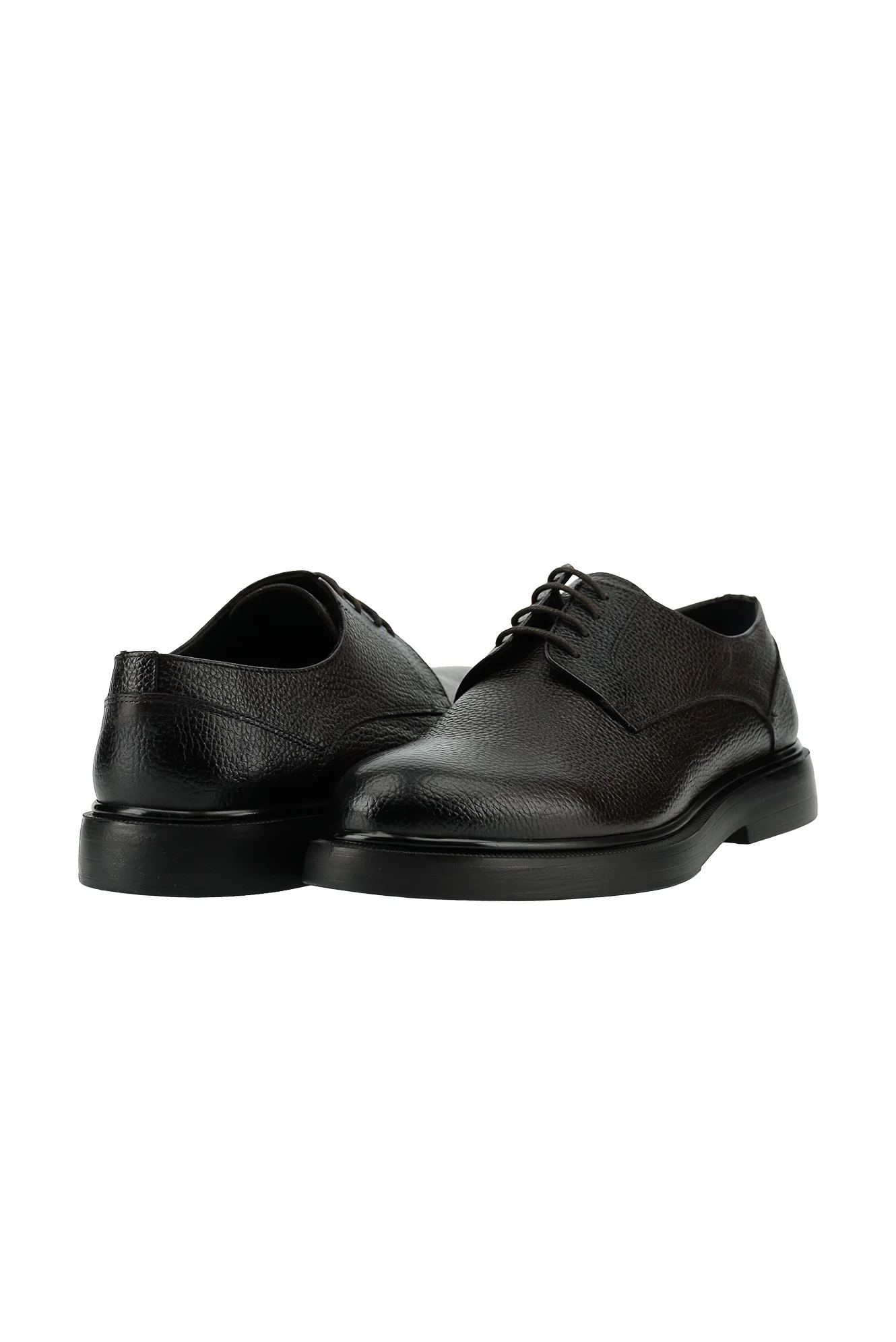 Koyu Kahve Smart Casual Deri Ayakkabı