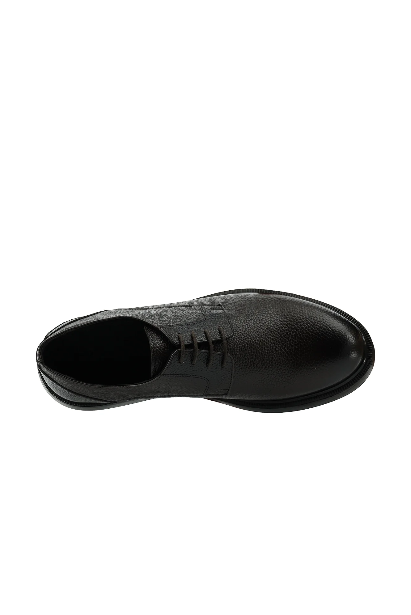 Koyu Kahve Smart Casual Deri Ayakkabı - Image 6