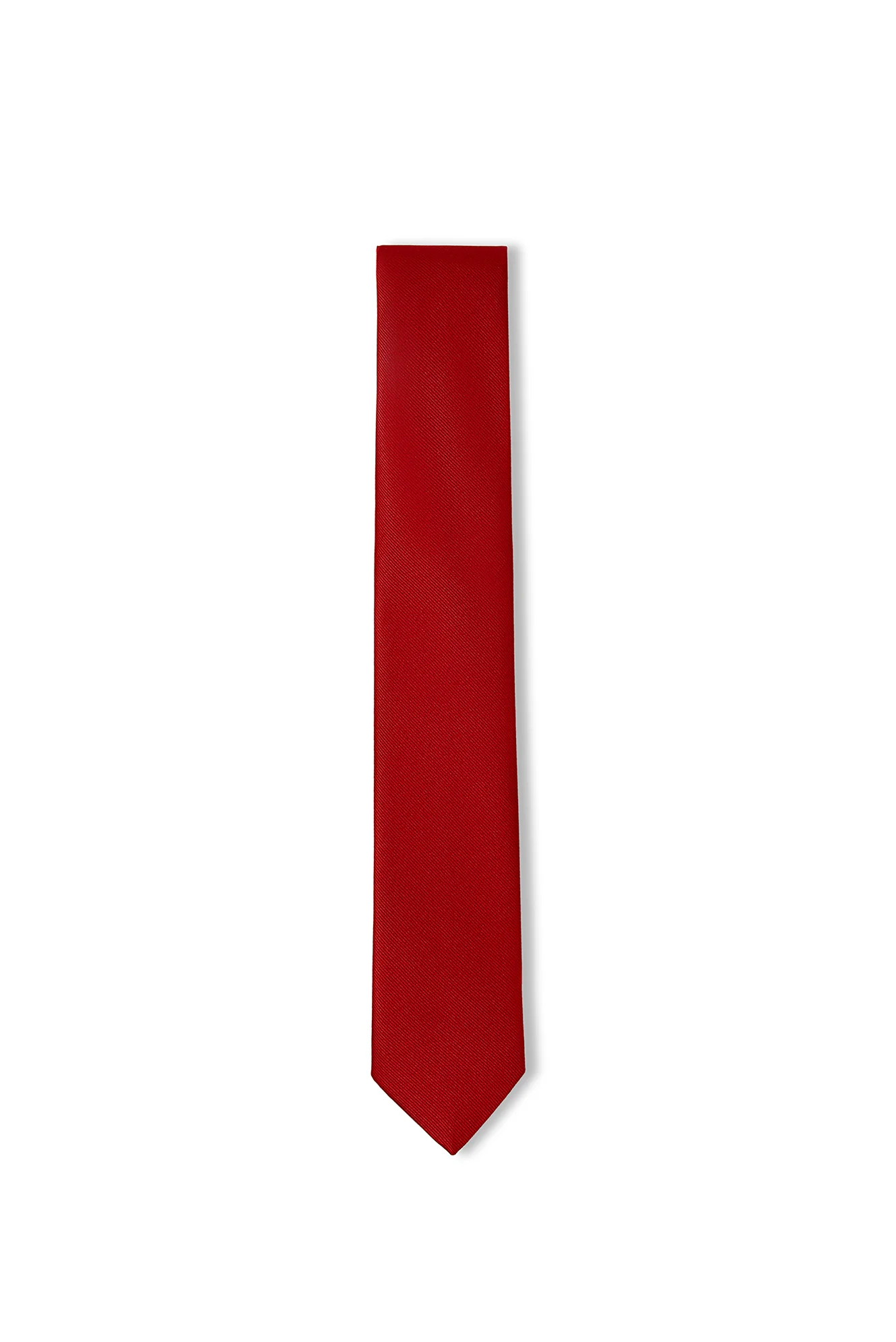 Koyu Kırmızı Düz Kravat - Image 2