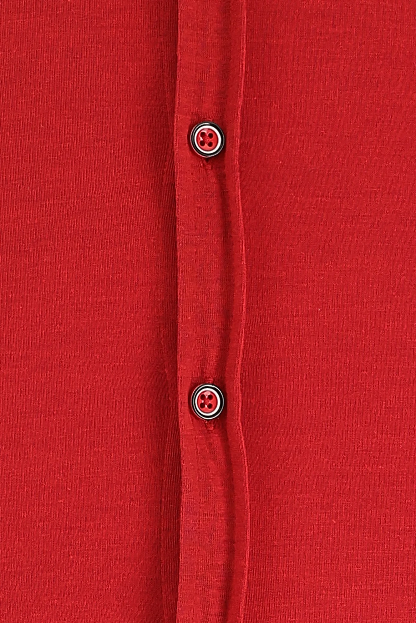 Koyu Kırmızı Polo Yaka Gömlek Tişört - Image 4