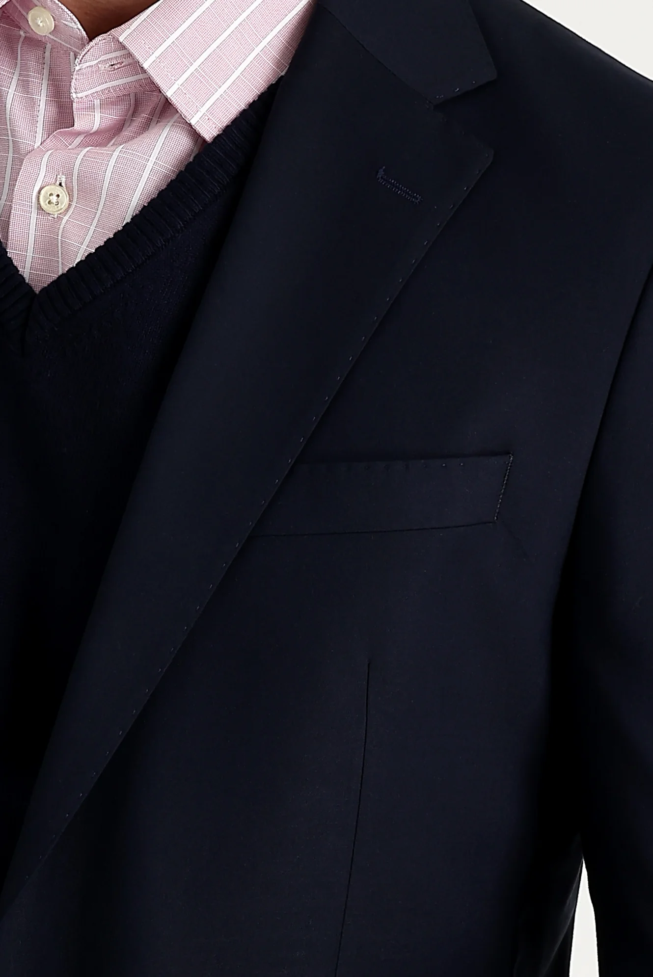 Koyu Lacivert 4 Drop Relaxed Fit Rahat Kesim AK BLAZER CEKET - Image 3