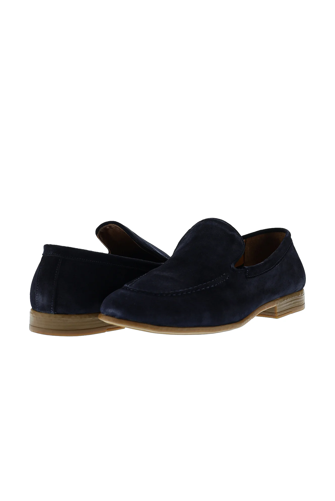Koyu Lacivert Casual Loafer Deri Ayakkabı