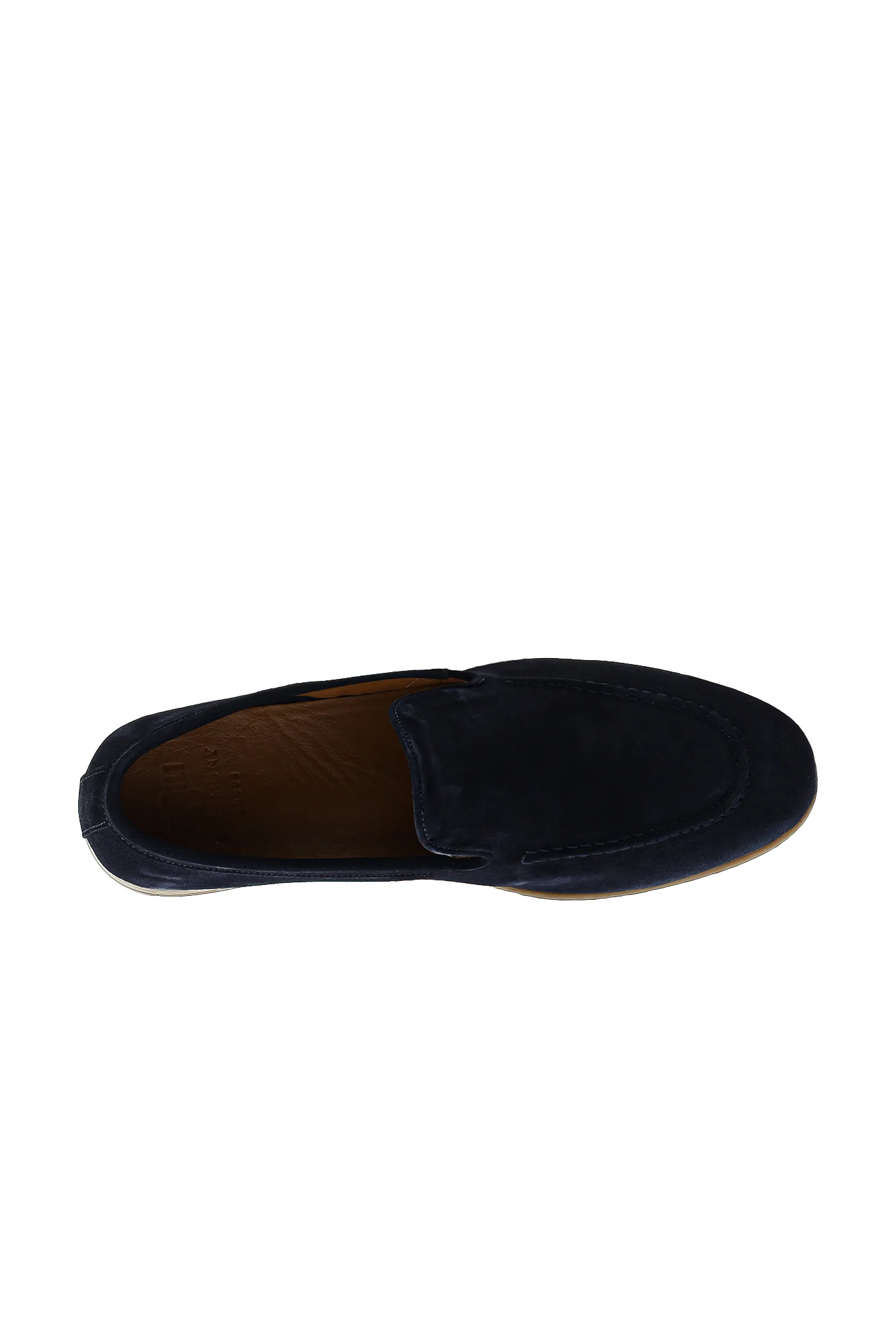 Koyu Lacivert Casual Loafer Deri Ayakkabı - Image 6