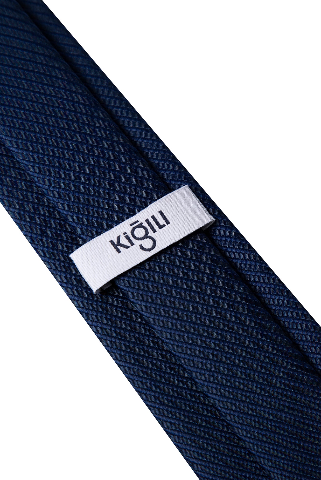 Koyu Lacivert Desenli Kravat - Image 4