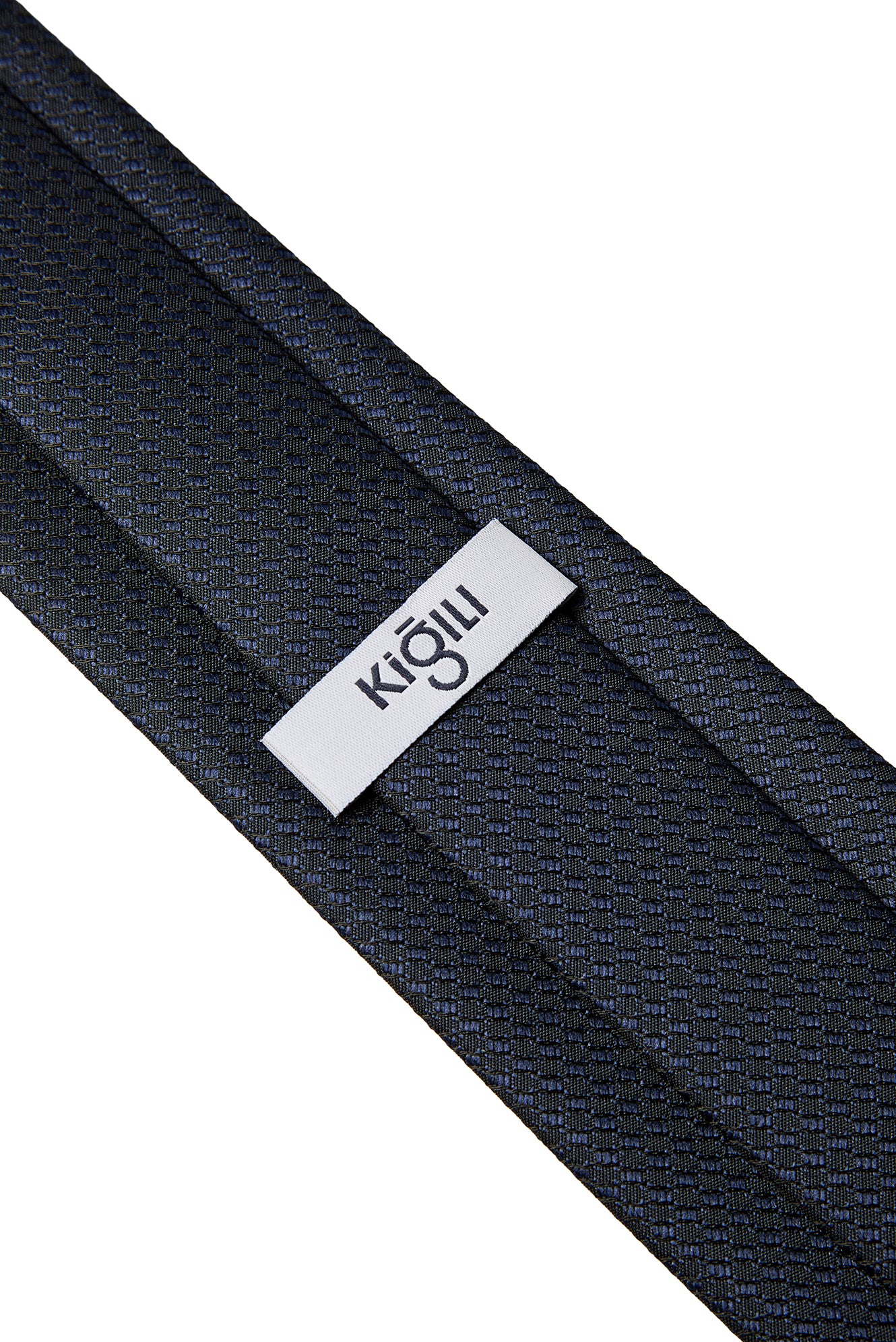 Koyu Lacivert Desenli Kravat - Image 4