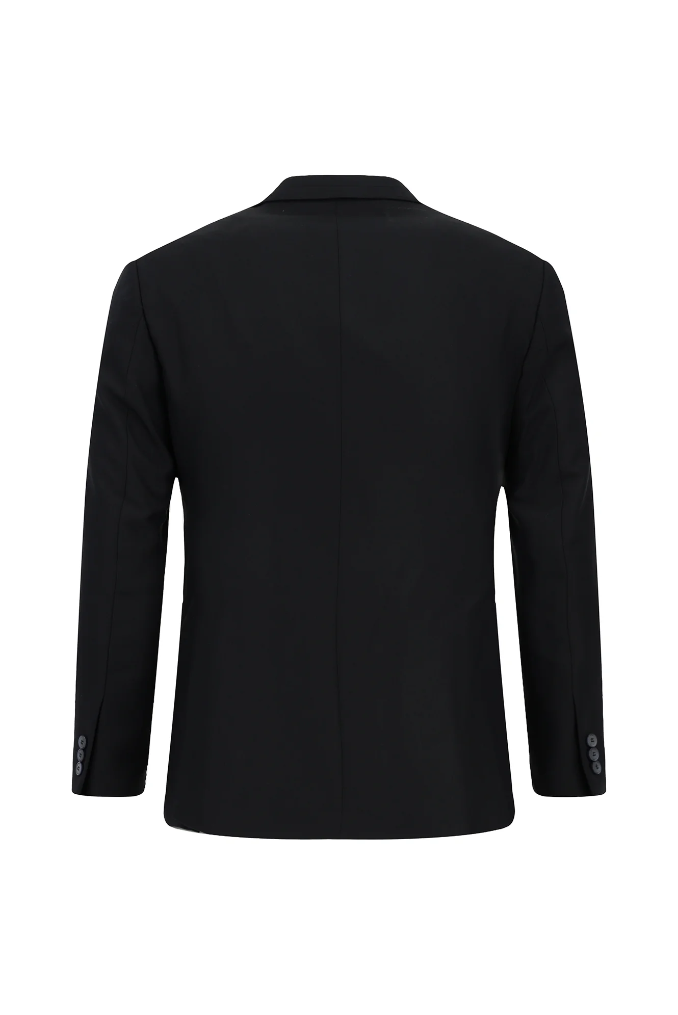 Koyu Lacivert 7 Drop Super Slim Fit Eksra Dar Kesim Desenli Takım Elbise - Image 3