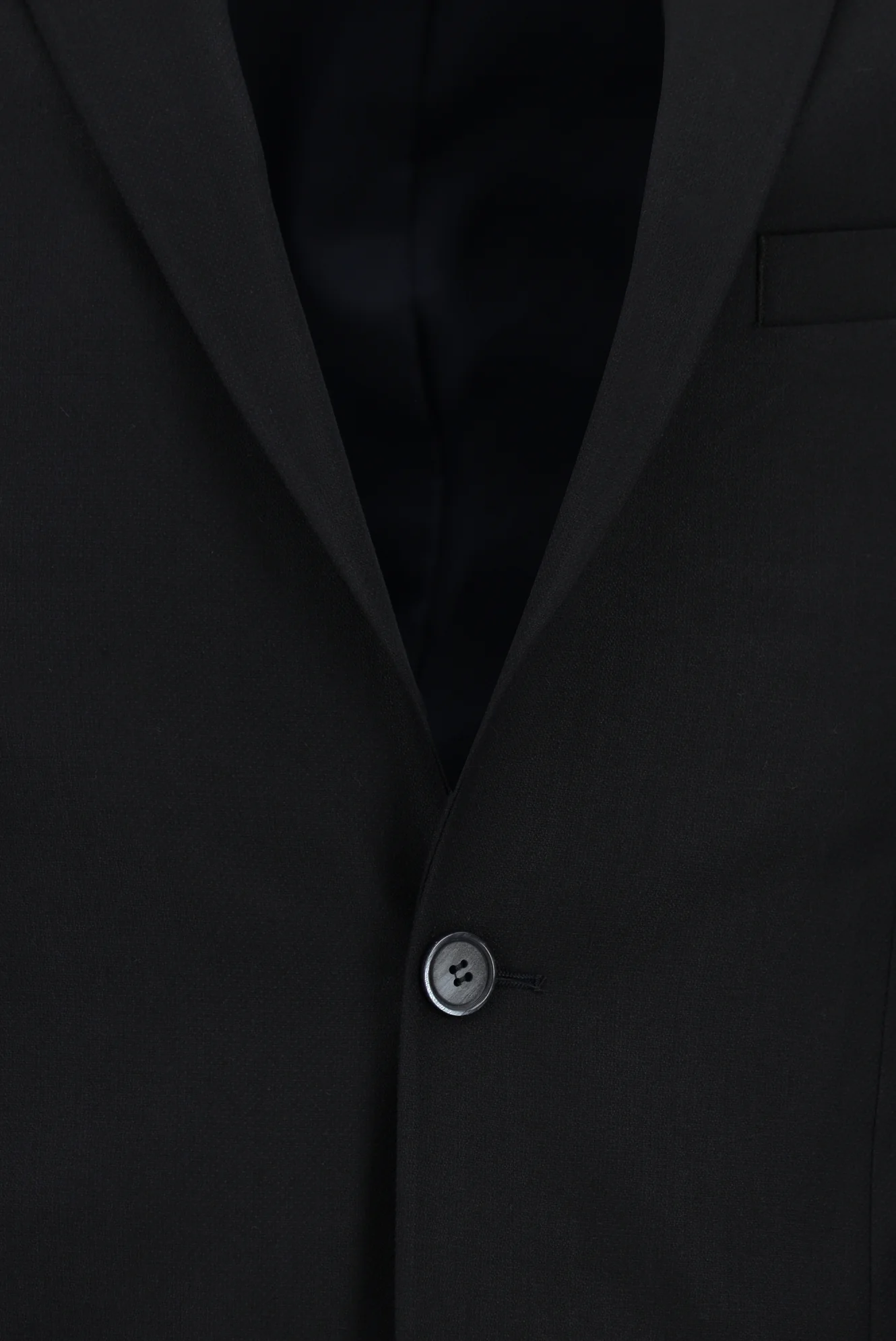 Koyu Lacivert 7 Drop Super Slim Fit Eksra Dar Kesim Desenli Takım Elbise - Image 4