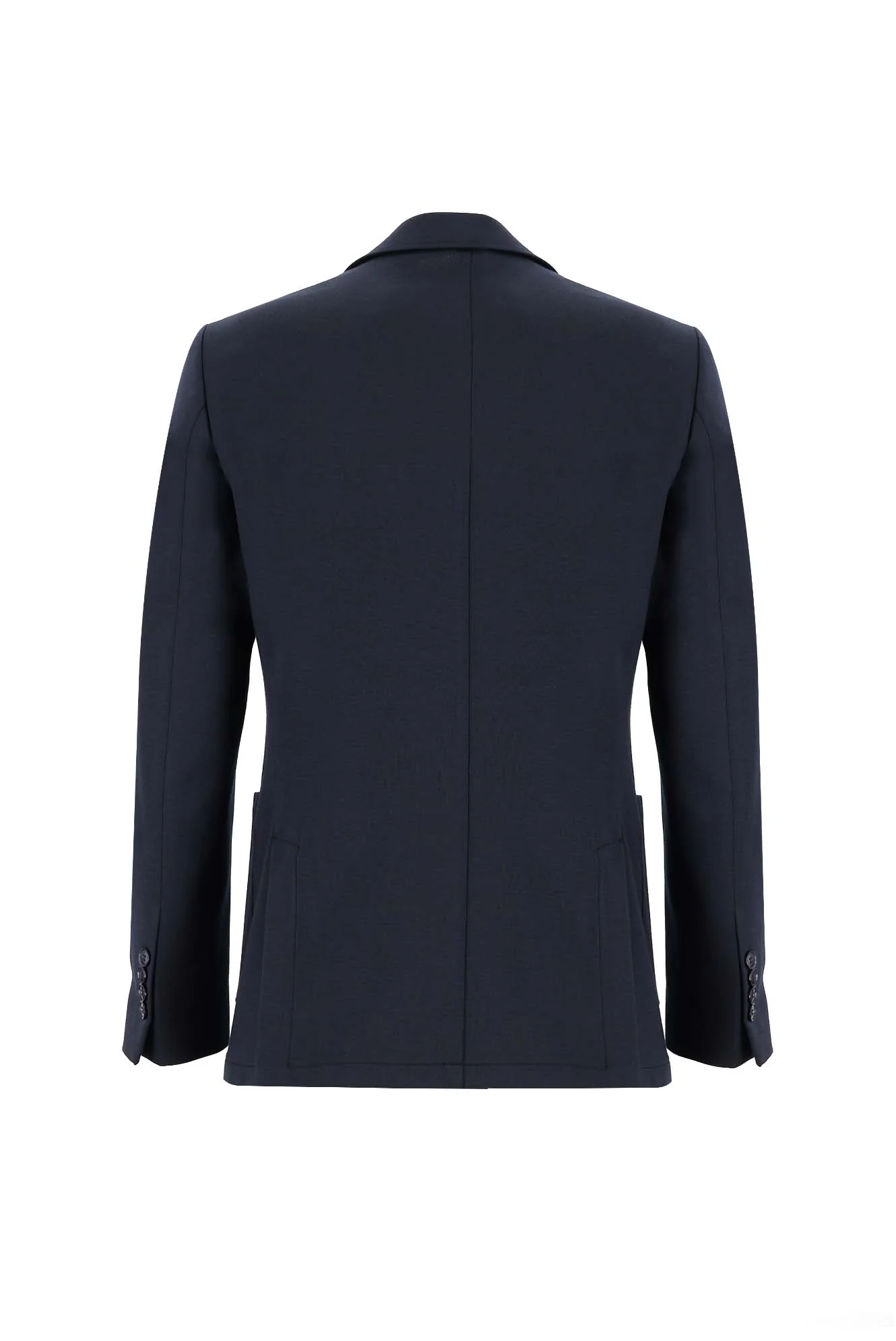 Koyu Lacivert 7 Drop Slim Fit Dar Kesim Takım Elbise - Image 3