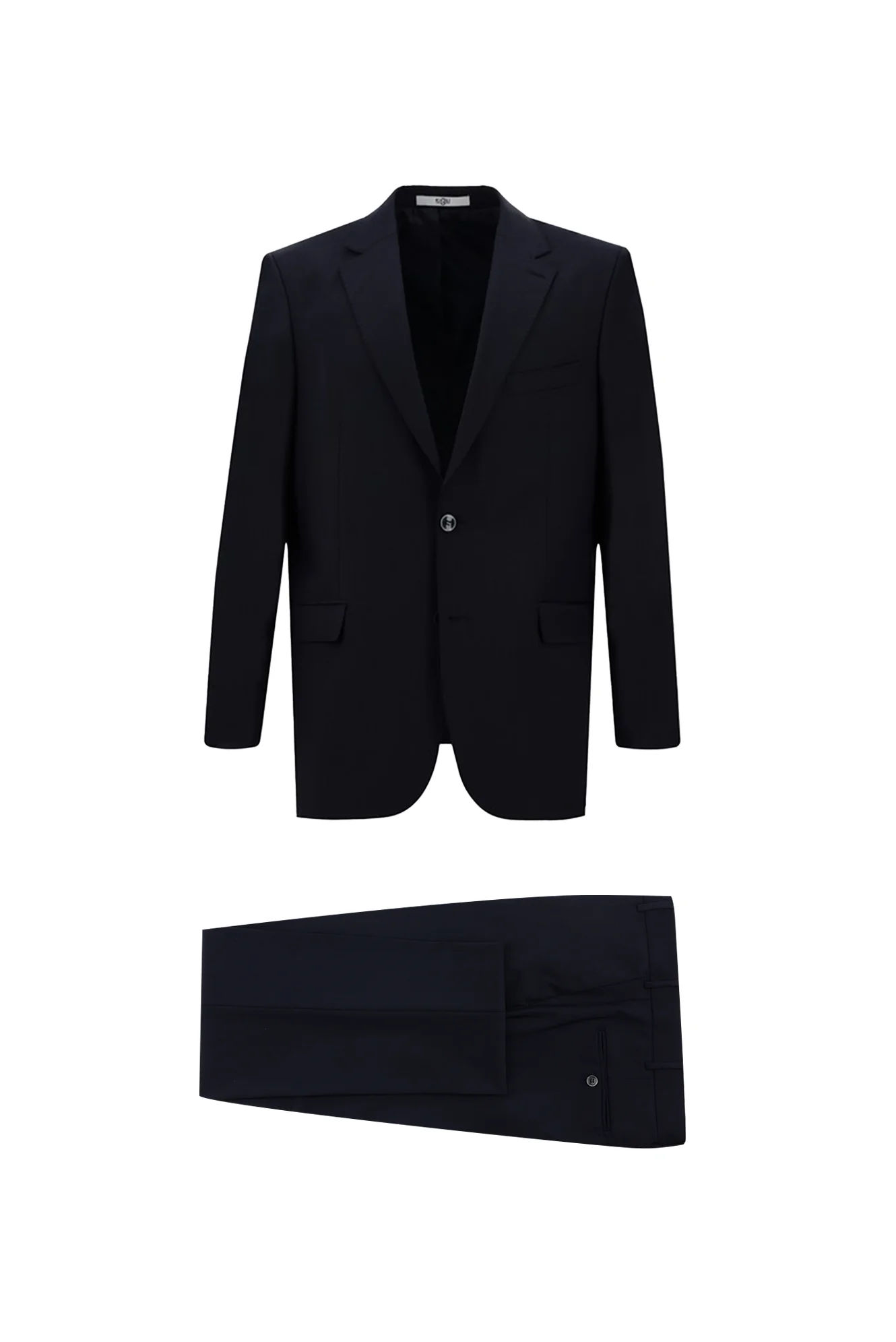 Koyu Lacivert 6 Drop Regular Fit Standart Kesim Takım Elbise