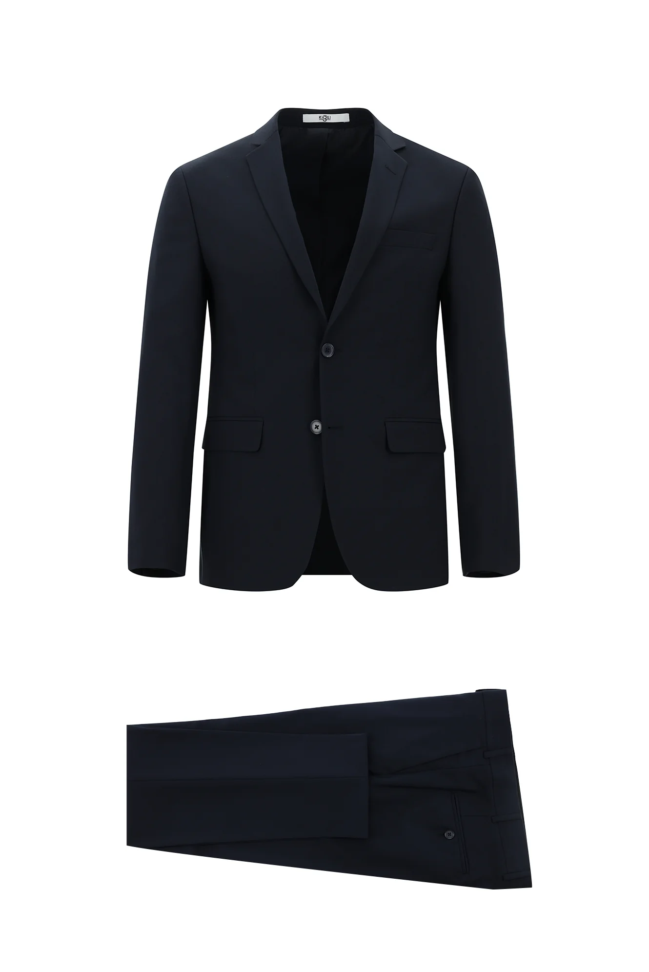 Koyu Lacivert 7 Drop Slim Fit Dar Kesim Takım Elbise