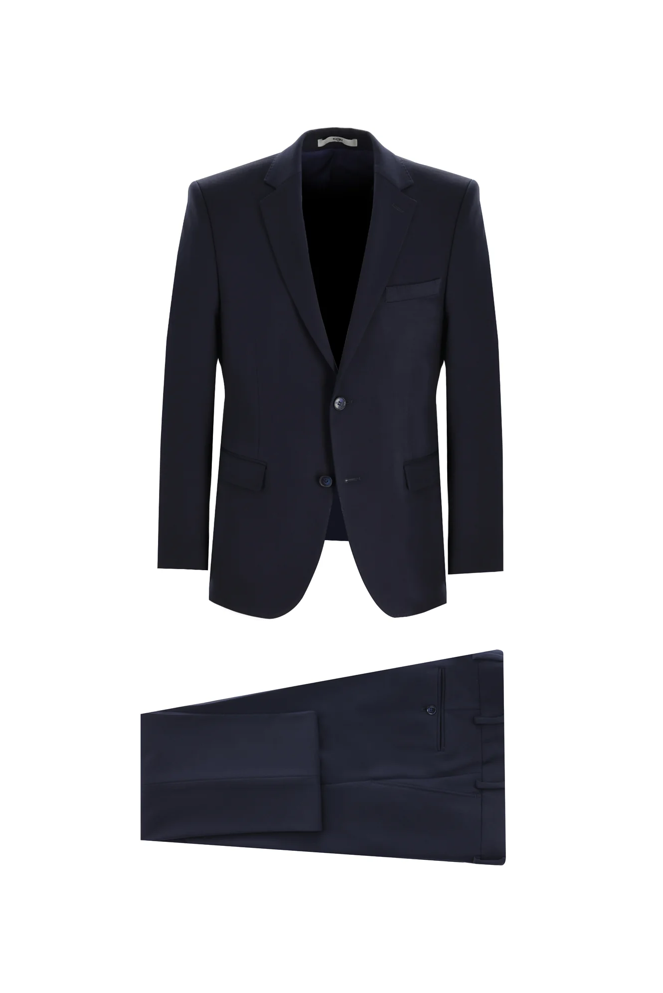 Koyu Lacivert 7 Drop Slim Fit Dar Kesim Takım Elbise