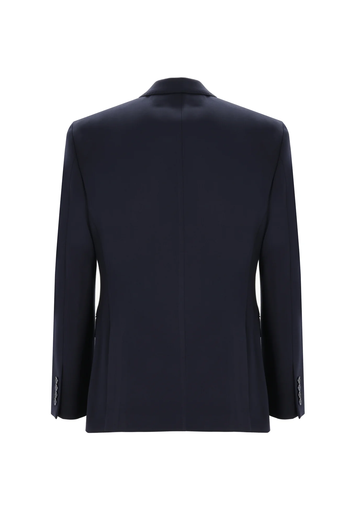 Koyu Lacivert 7 Drop Slim Fit Dar Kesim Takım Elbise - Image 3
