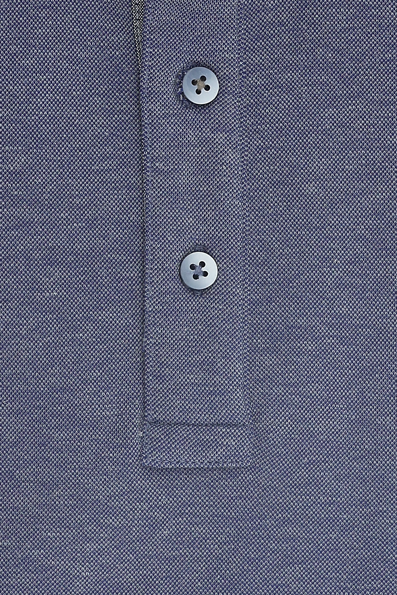 Koyu Lacivert Polo Yaka Regular Fit Tişört - Image 2