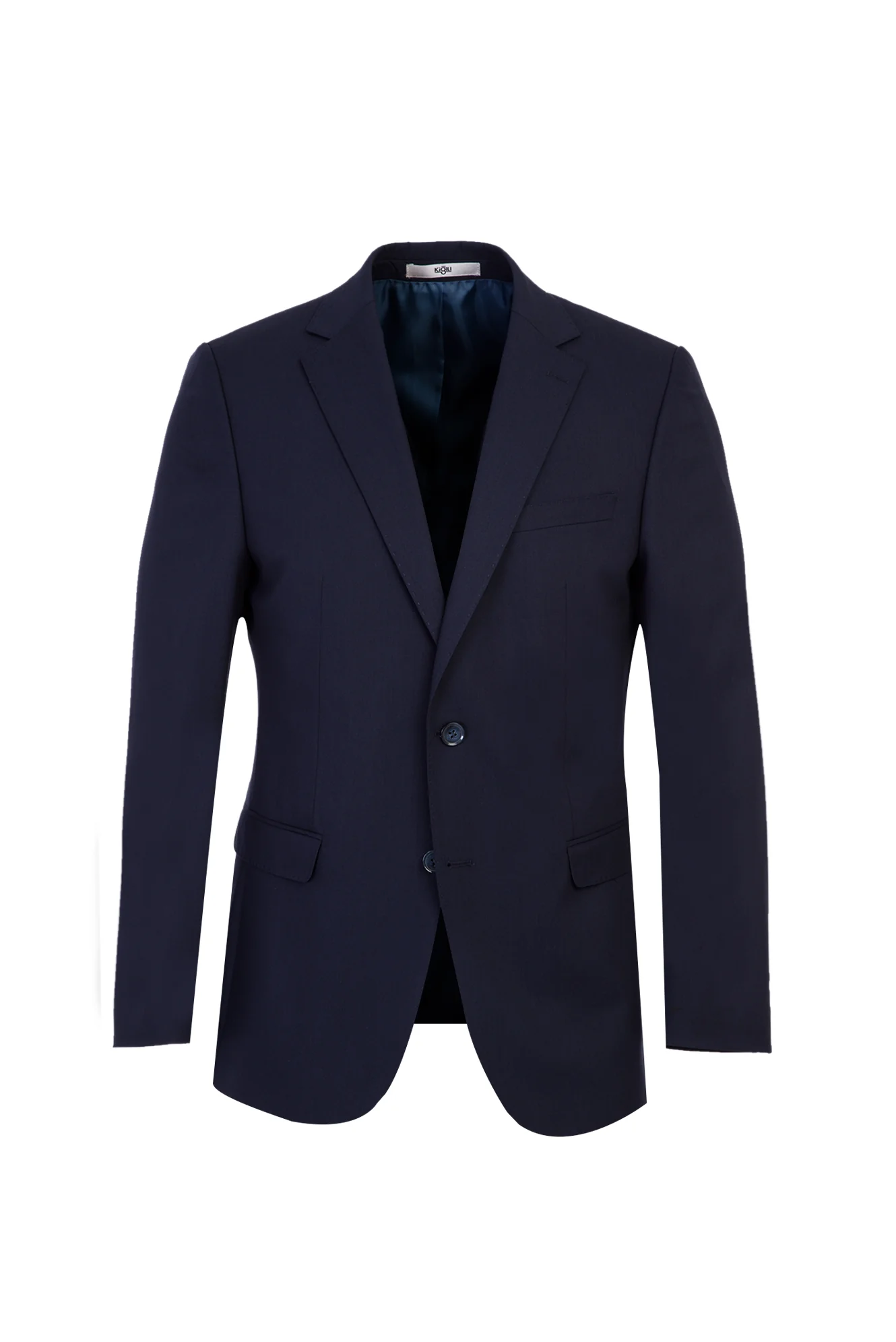 Koyu Lacivert 6 Drop Regular Fit Standart Kesim BG.PLV DÜZ TAKIM ELBİSE - Image 2