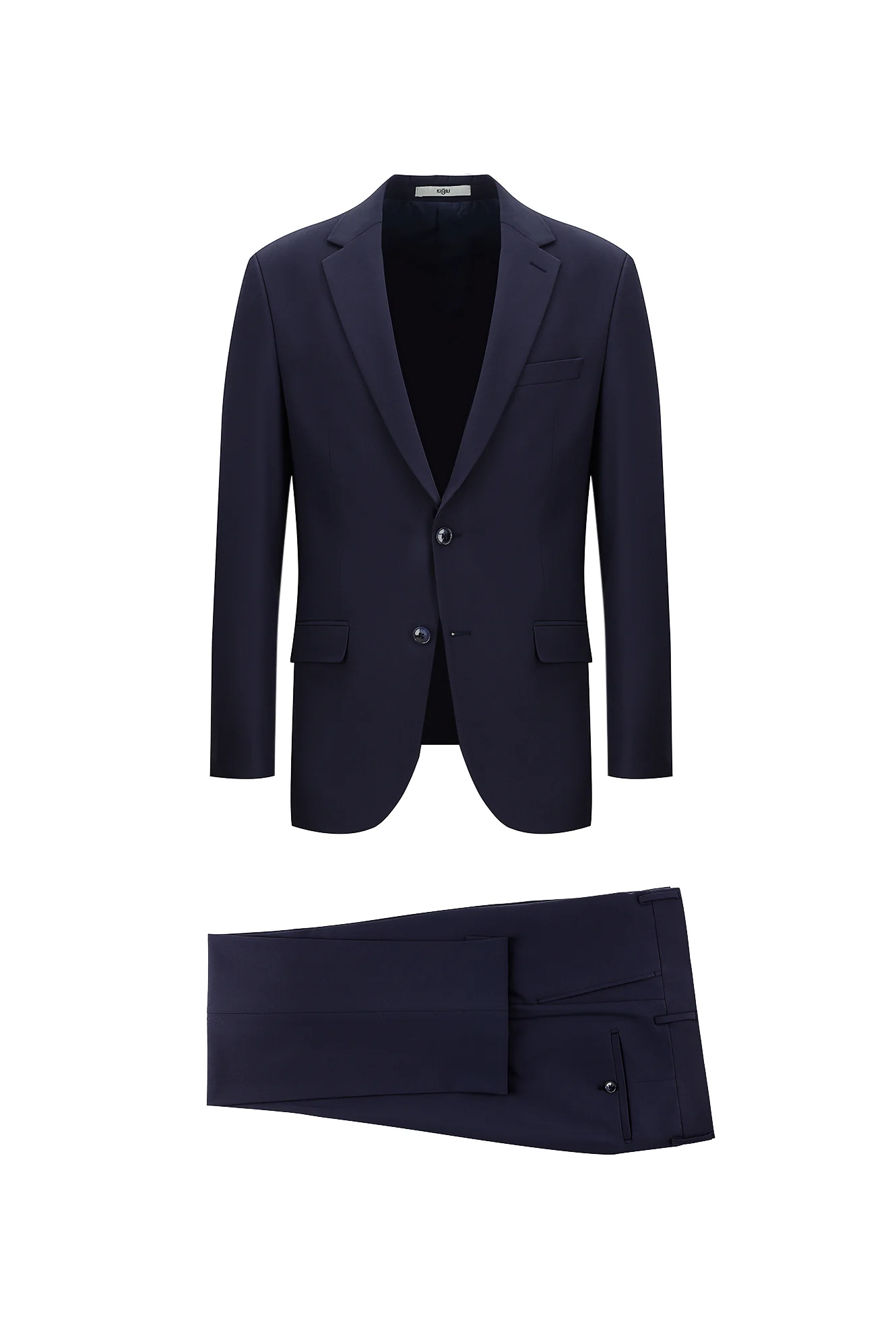 Koyu Lacivert 6 Drop Regular Fit Standart Kesim Takım Elbise