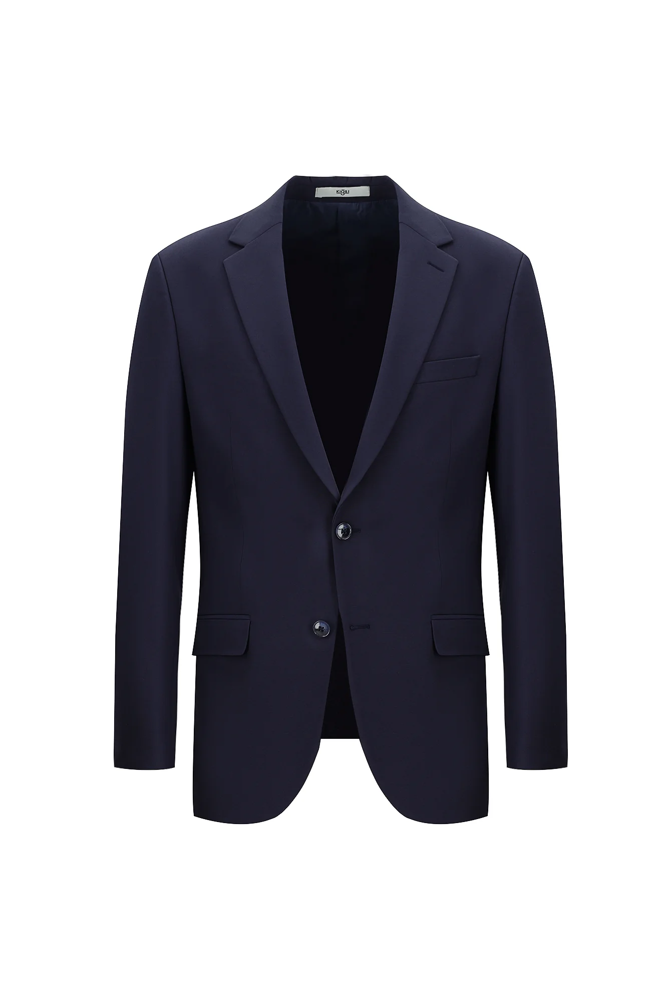 Koyu Lacivert 6 Drop Regular Fit Standart Kesim Takım Elbise - Image 2