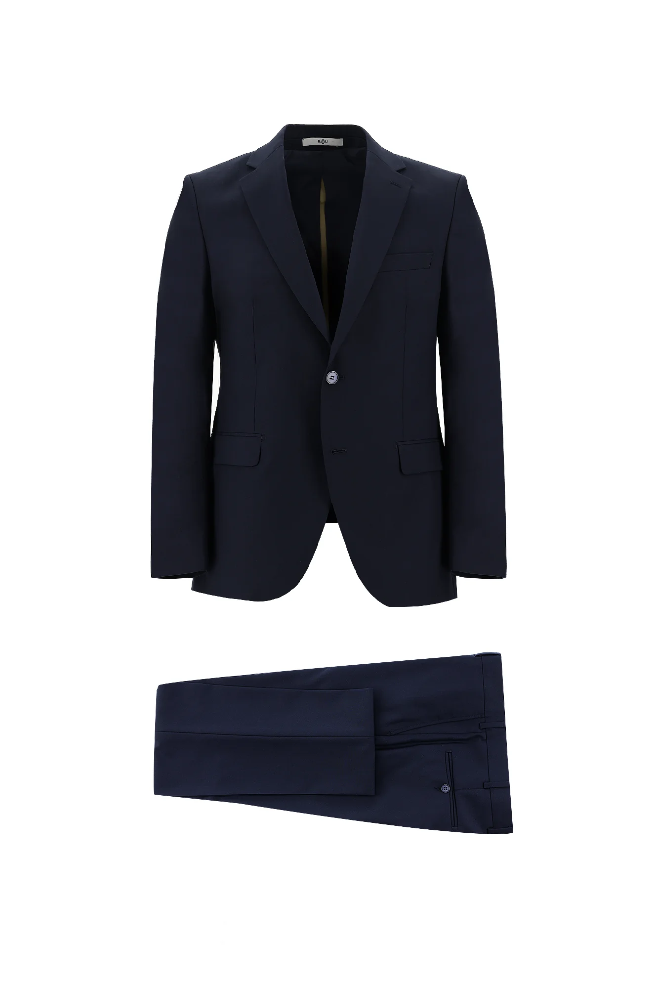 Koyu Lacivert 6 Drop Regular Fit Standart Kesim Takım Elbise