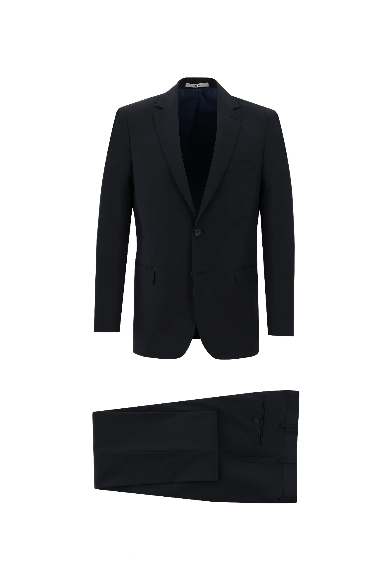Koyu Lacivert 6 Drop Regular Fit Standart Kesim Takım Elbise
