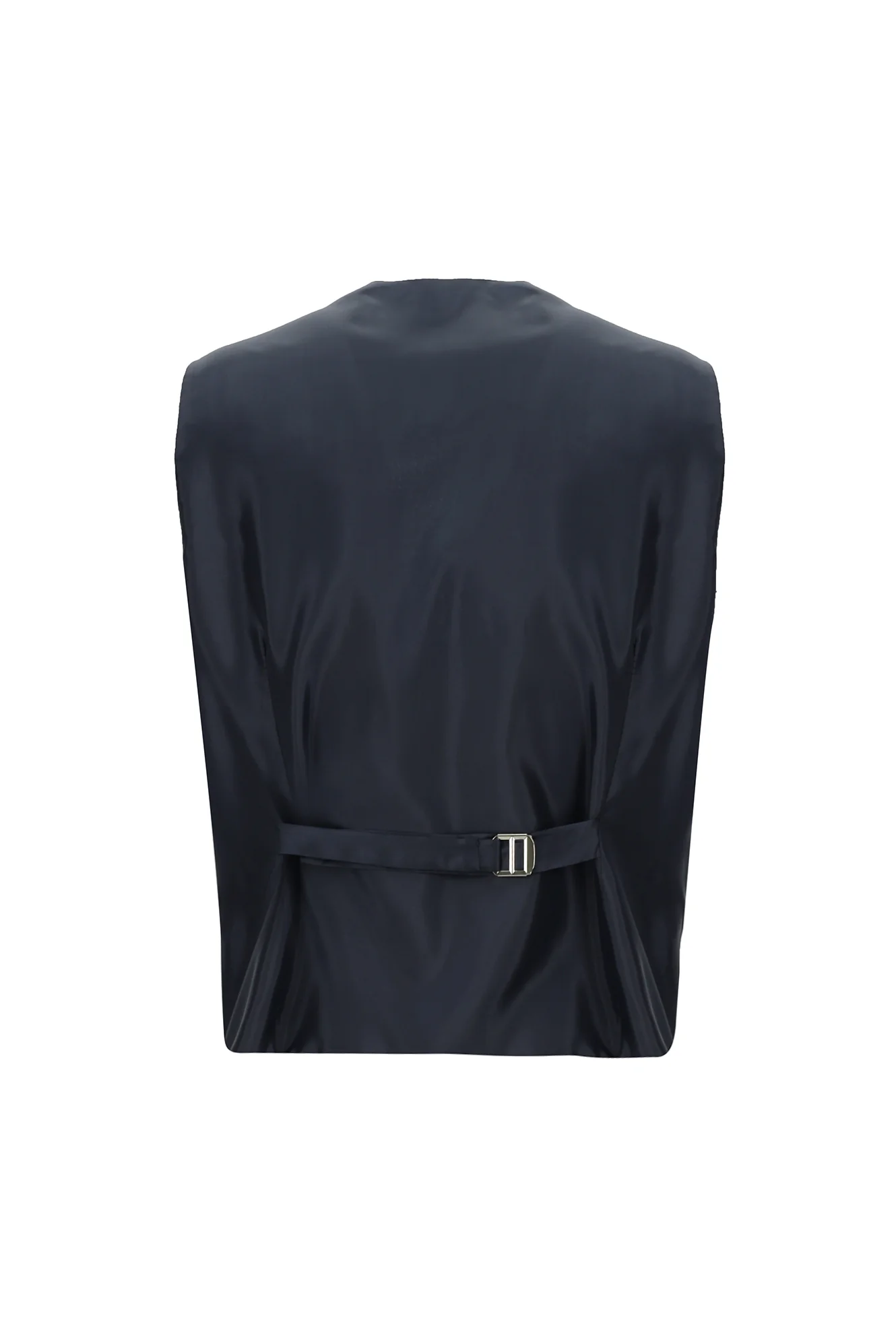 Koyu Lacivert 6 Drop Regular Fit Standart Kesim Kombinli Yelekli Takım Elbise - Image 5