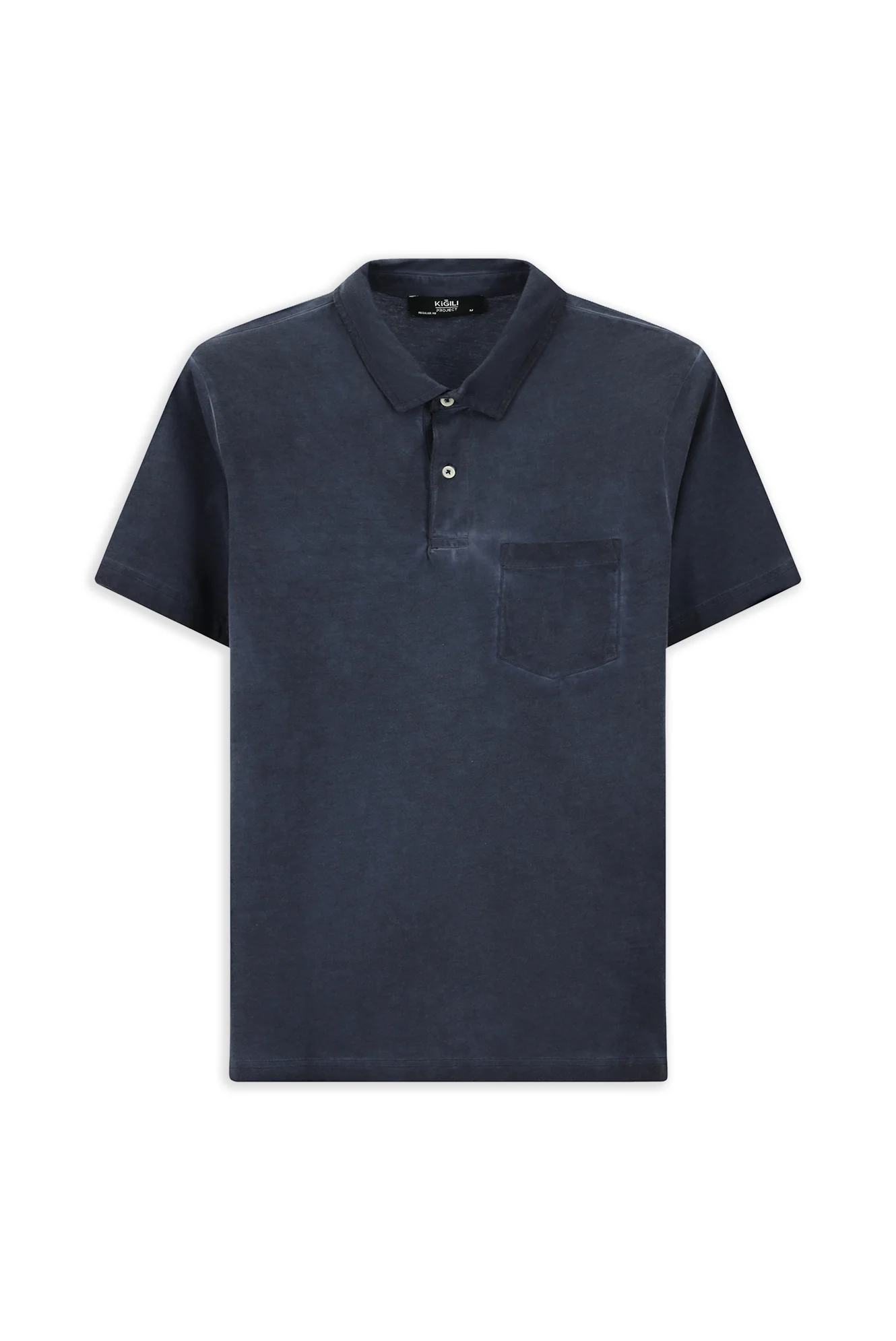 Koyu Lacivert Regular Fit Pamuk Cepli Polo Yaka Tişört - Image 8