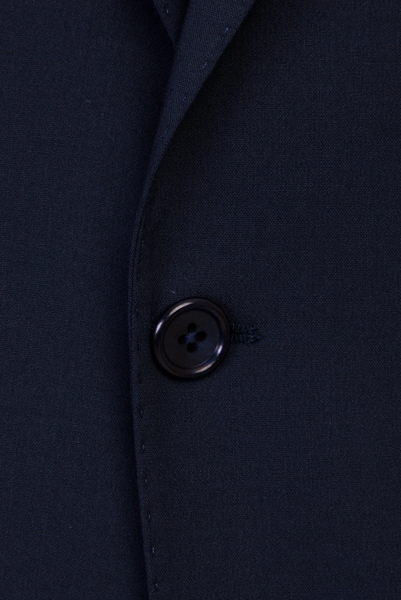 Koyu Lacivert 6 Drop Regular Fit Standart Kesim Yünlü Takım Elbise - Image 4