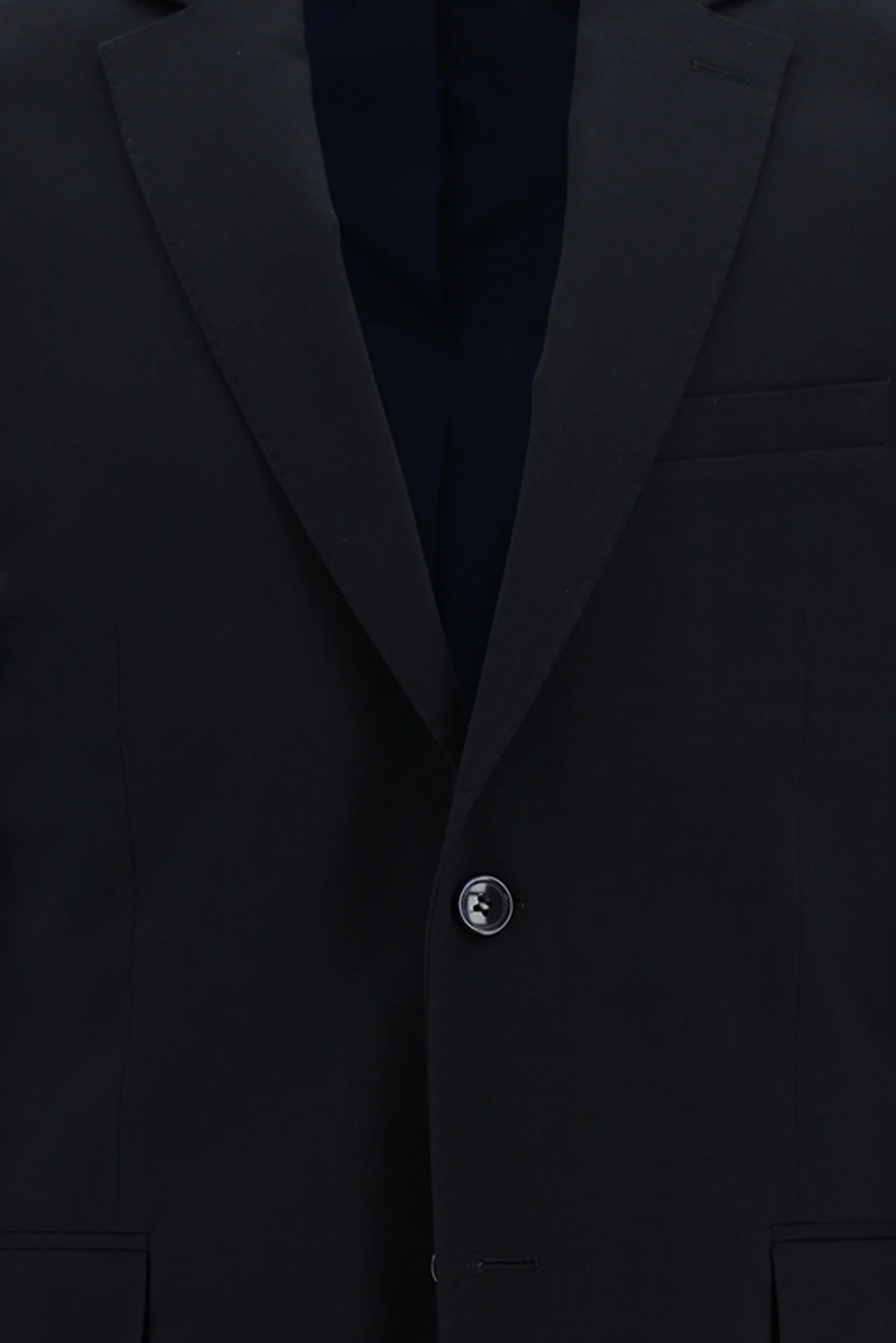 Koyu Lacivert 6 Drop Regular Fit Standart Kesim Yünlü Takım Elbise - Image 4