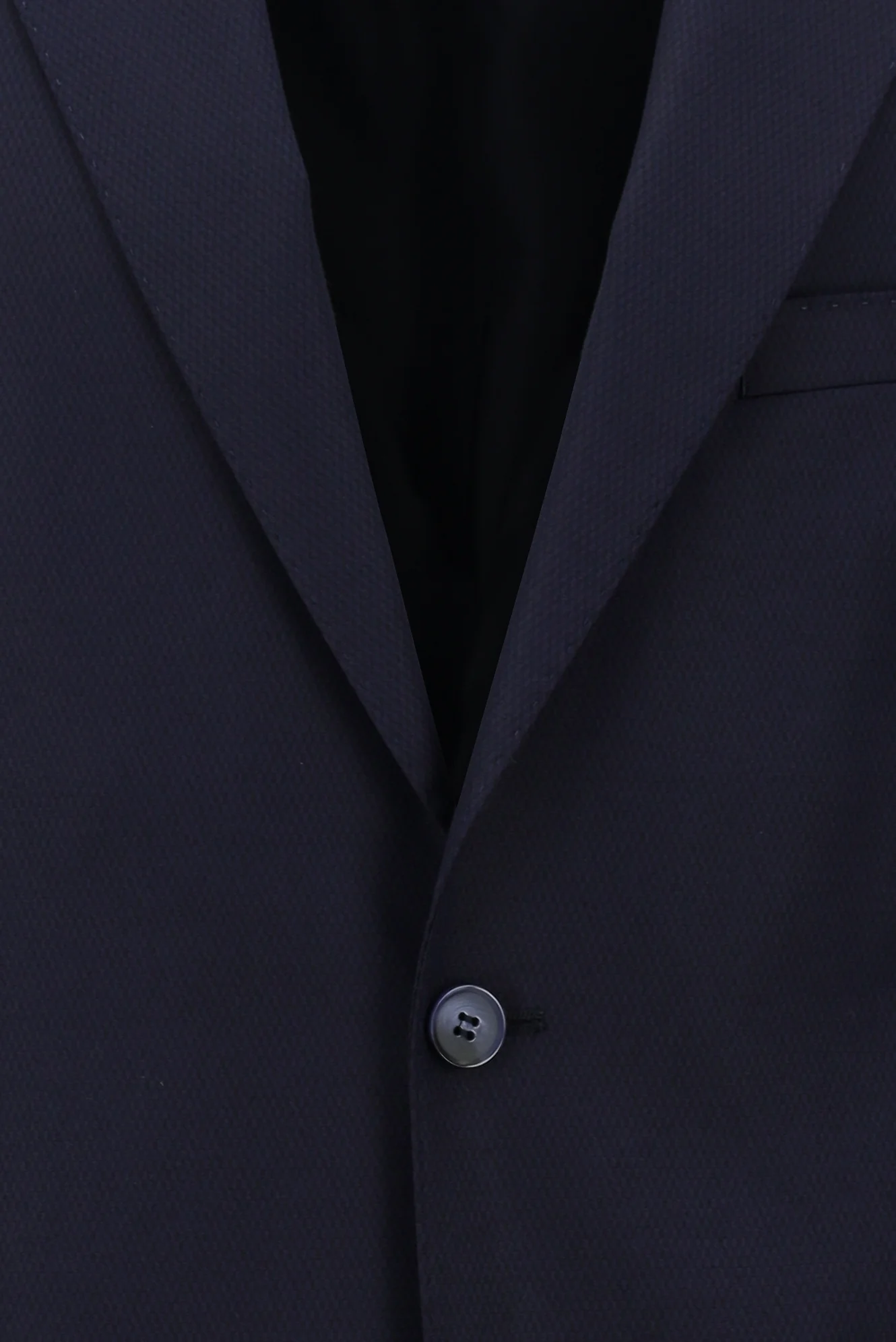 Koyu Lacivert 4 Drop Relaxed Fit Rahat Kesim Desenli Takım Elbise - Image 4
