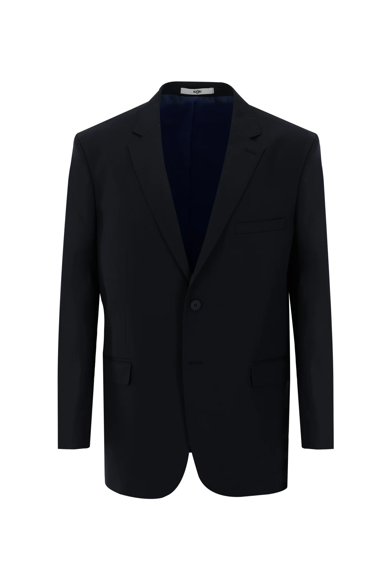 Koyu Lacivert 4 Drop Relaxed Fit Rahat Kesim Takım Elbise - Image 2