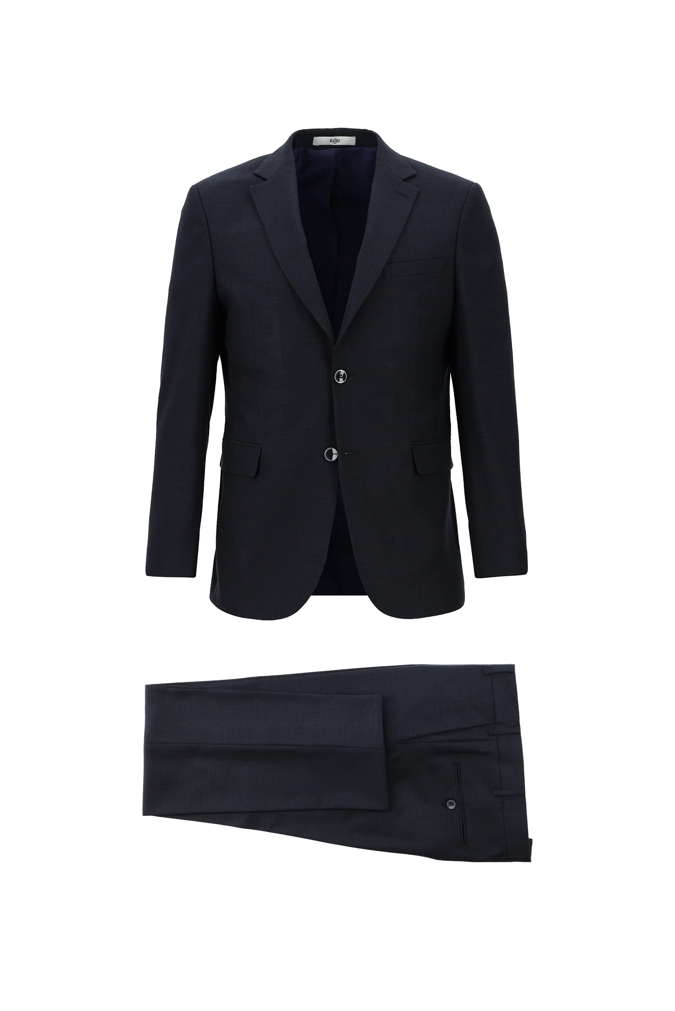 Koyu Lacivert 4 Drop Relaxed Fit Rahat Kesim Takım Elbise
