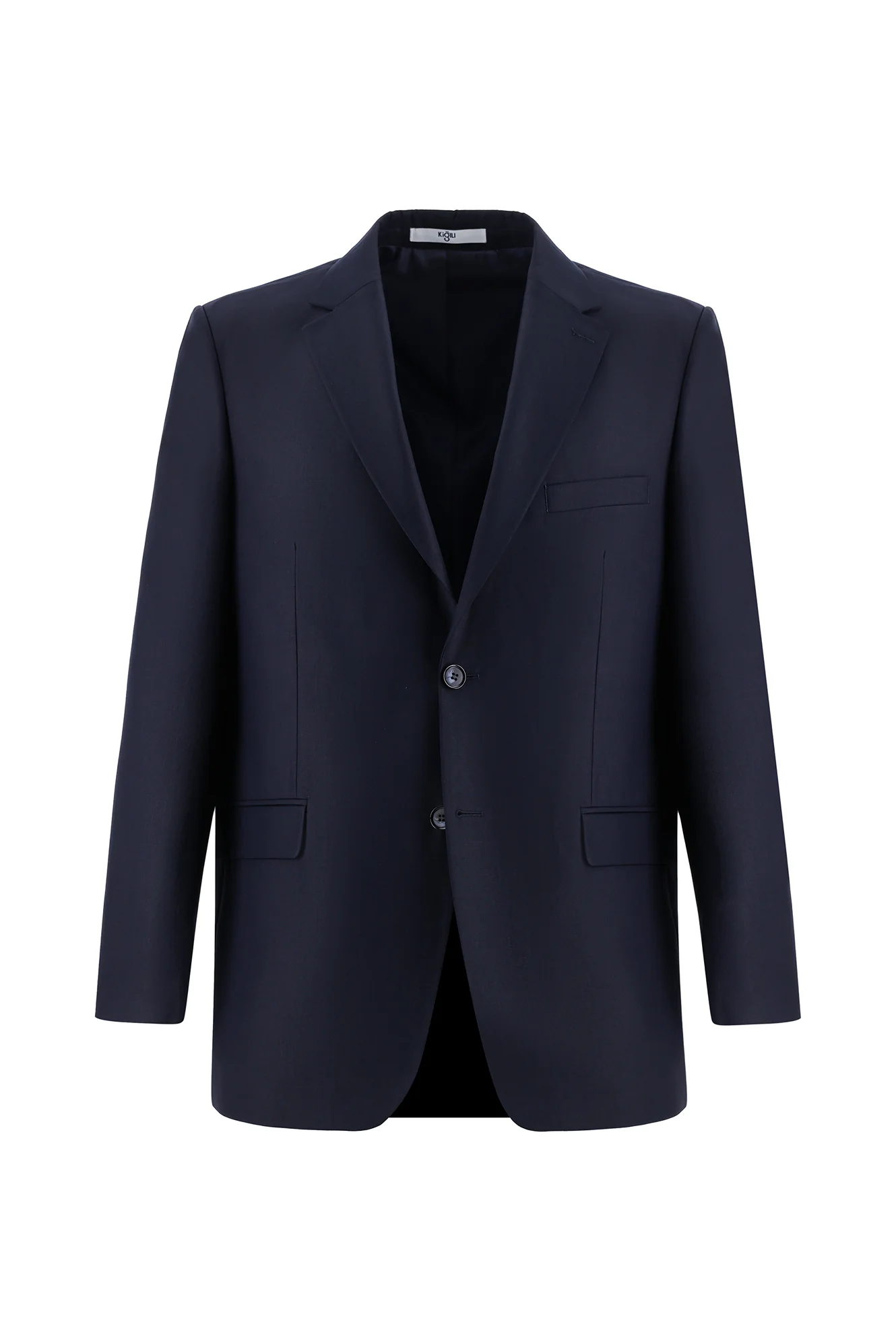 Koyu Lacivert 4 Drop Relaxed Fit Rahat Kesim Takım Elbise - Image 2