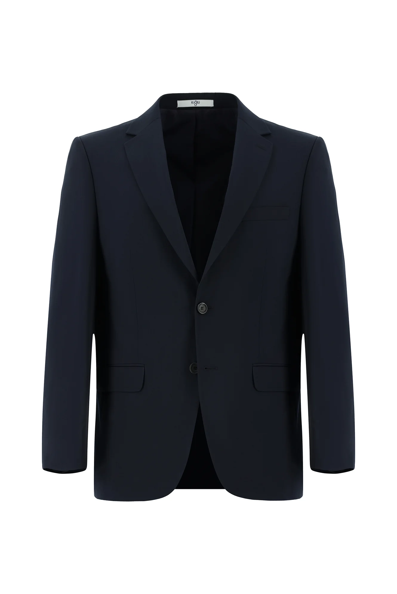 Koyu Lacivert 4 Drop Relaxed Fit Rahat Kesim Takım Elbise - Image 2