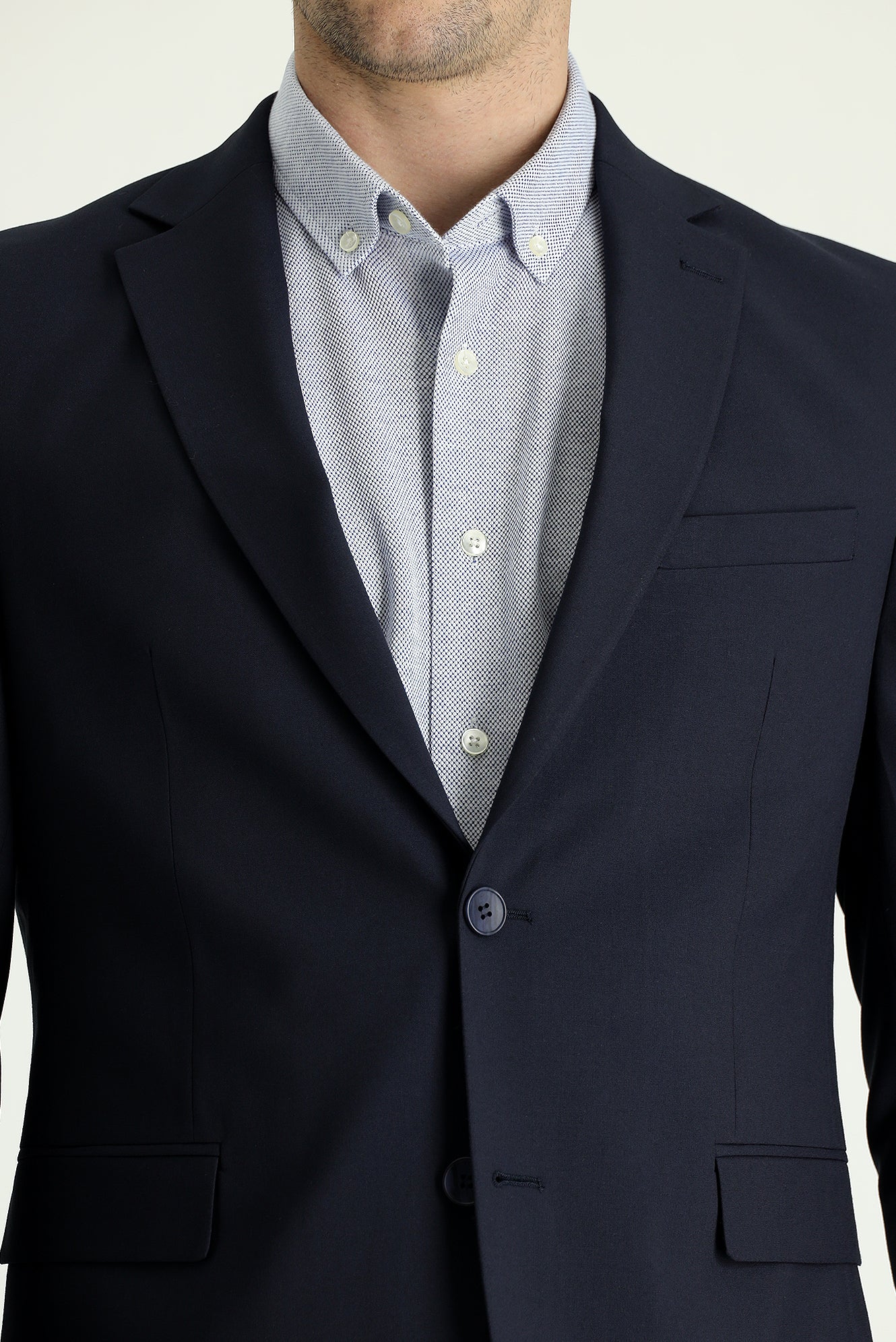 Koyu Lacivert 4 Drop Relaxed Fit Rahat Kesim Takım Elbise - Image 3