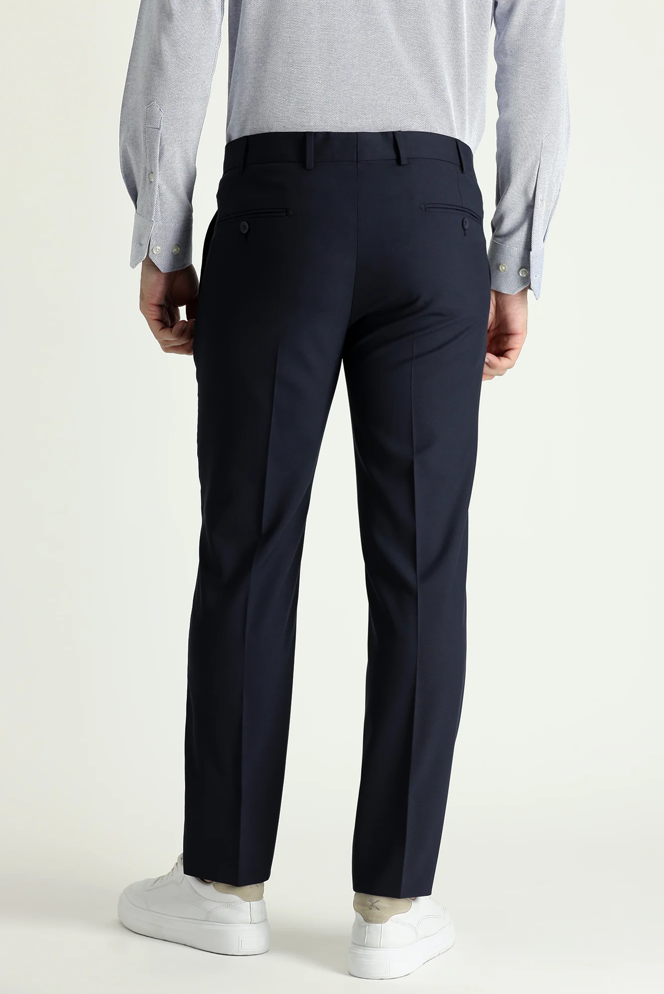 Koyu Lacivert 4 Drop Relaxed Fit Rahat Kesim Takım Elbise - Image 7