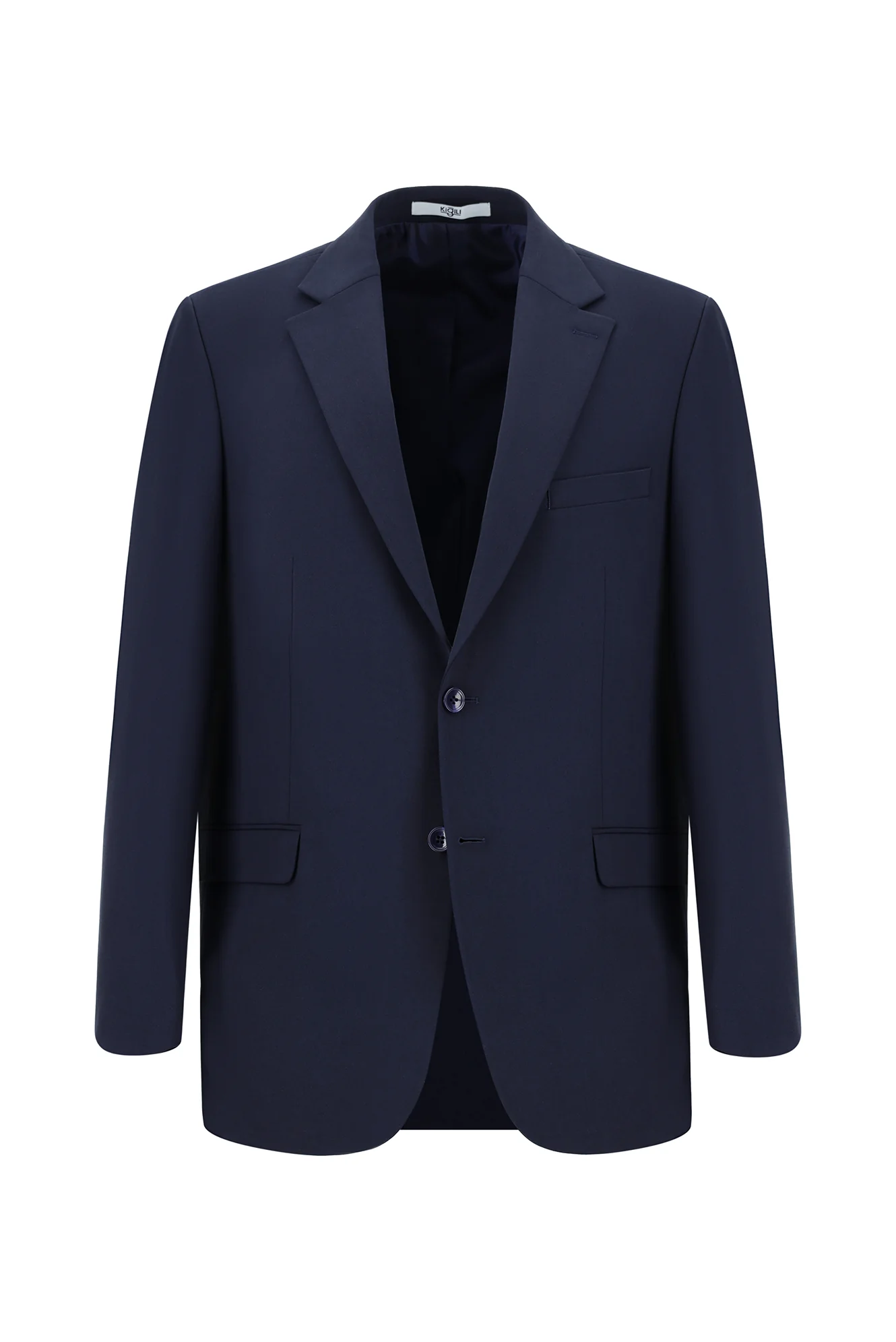 Koyu Lacivert 4 Drop Relaxed Fit Rahat Kesim Takım Elbise - Image 2