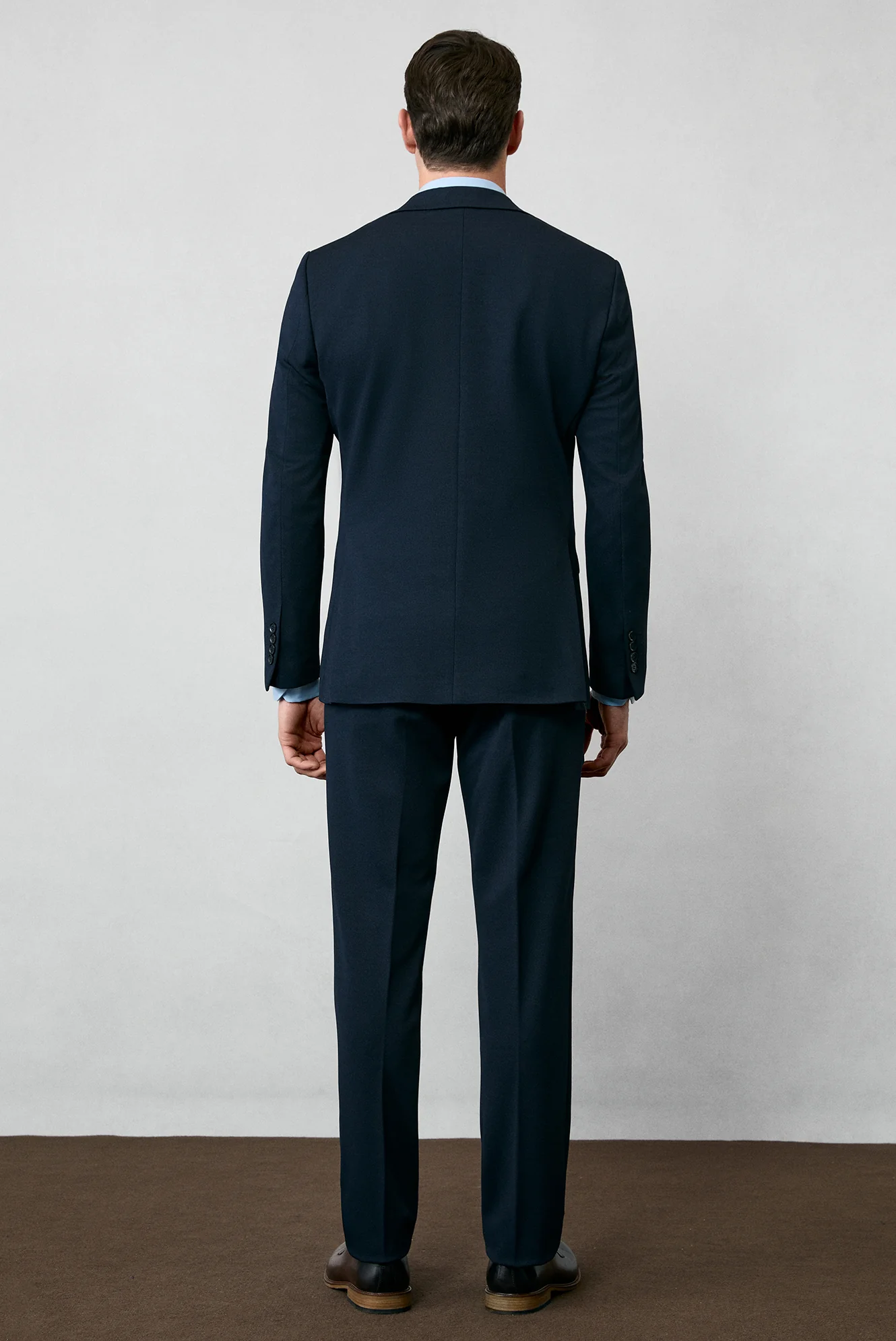Koyu Lacivert 4 Drop Relaxed Fit Rahat Kesim Mevsimlik Takım Elbise - Image 6