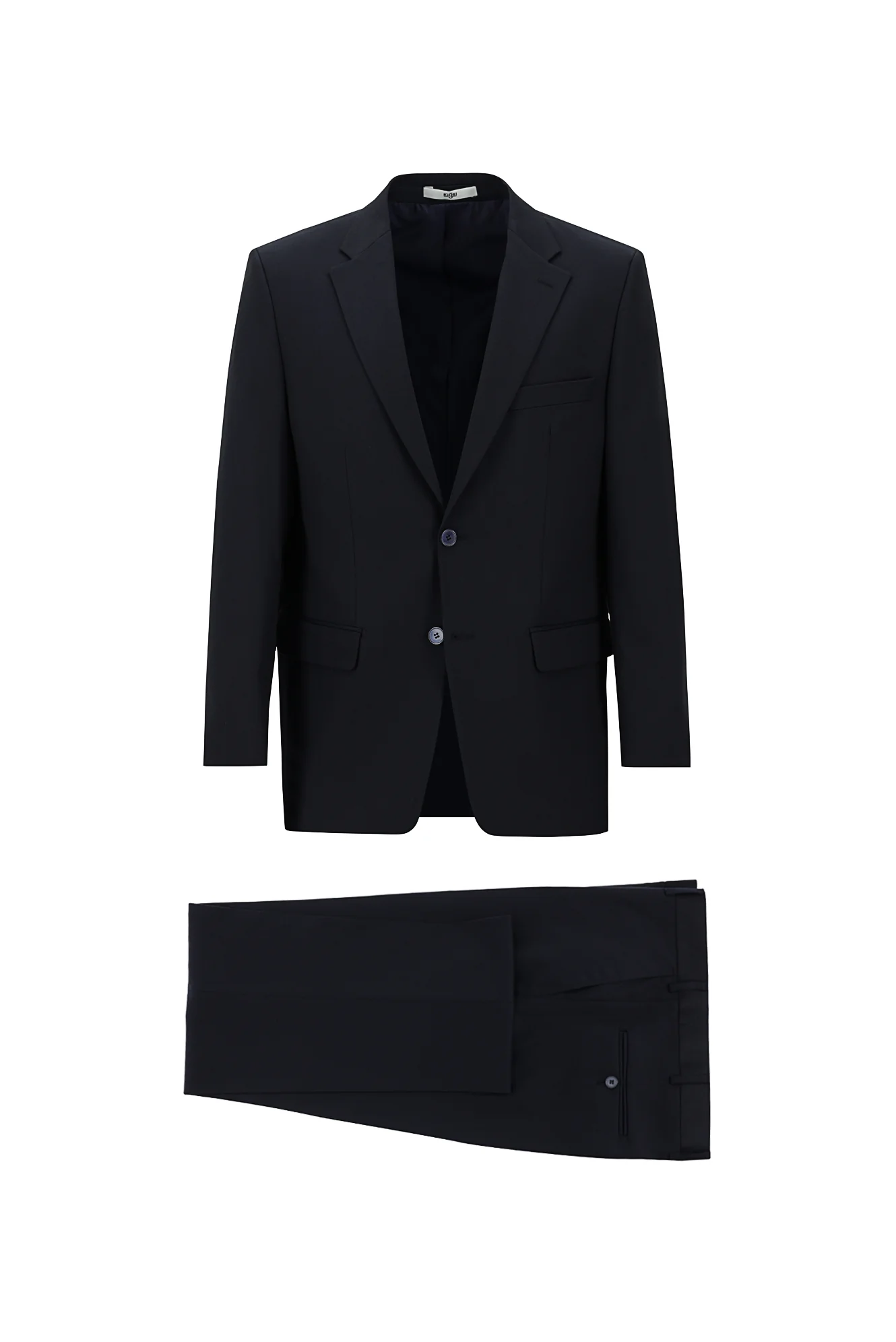 Koyu Lacivert 4 Drop Relaxed Fit Rahat Kesim Takım Elbise