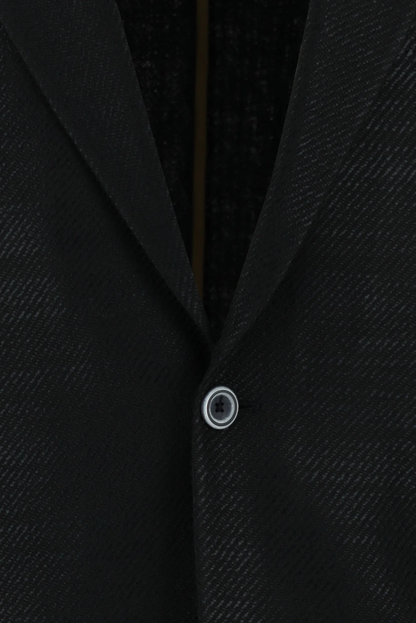 Koyu Lacivert 4 Drop Relaxed Fit Rahat Kesim Kuşgözü Spor Ceket - Image 3