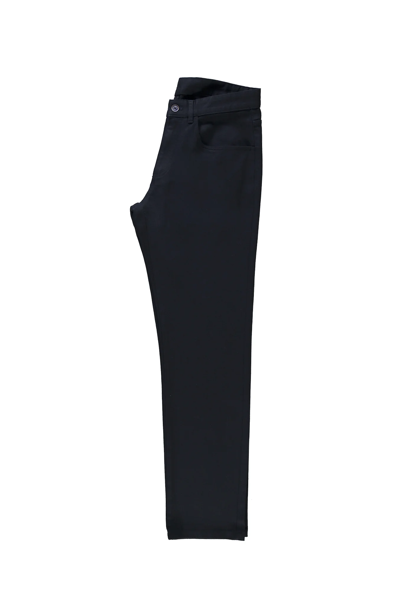 Koyu Lacivert Relaxed Fit Rahat Kesim Likralı Kanvas / Chino Pantolon - Image 3