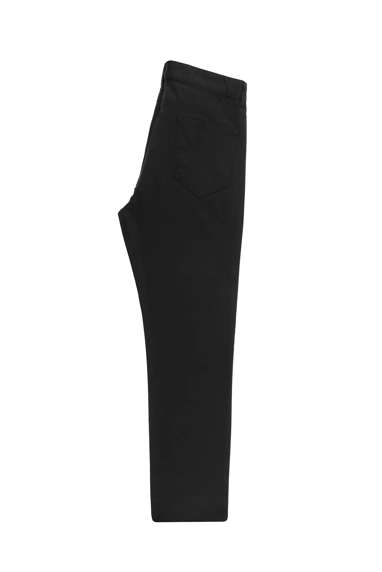 Koyu Lacivert Relaxed Fit Rahat Kesim Likralı Kanvas / Chino Pantolon - Image 3