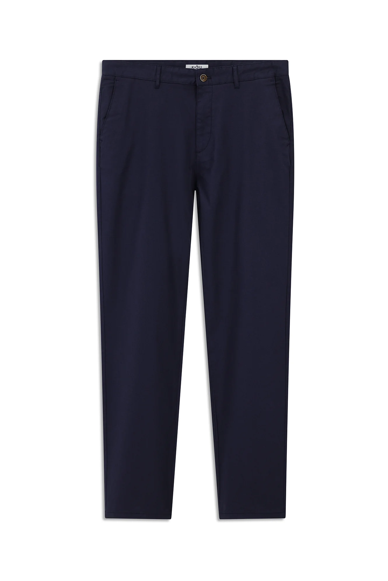 Koyu Lacivert Relaxed Fit Rahat Kesim Likralı Kanvas / Chino Pantolon - Image 4