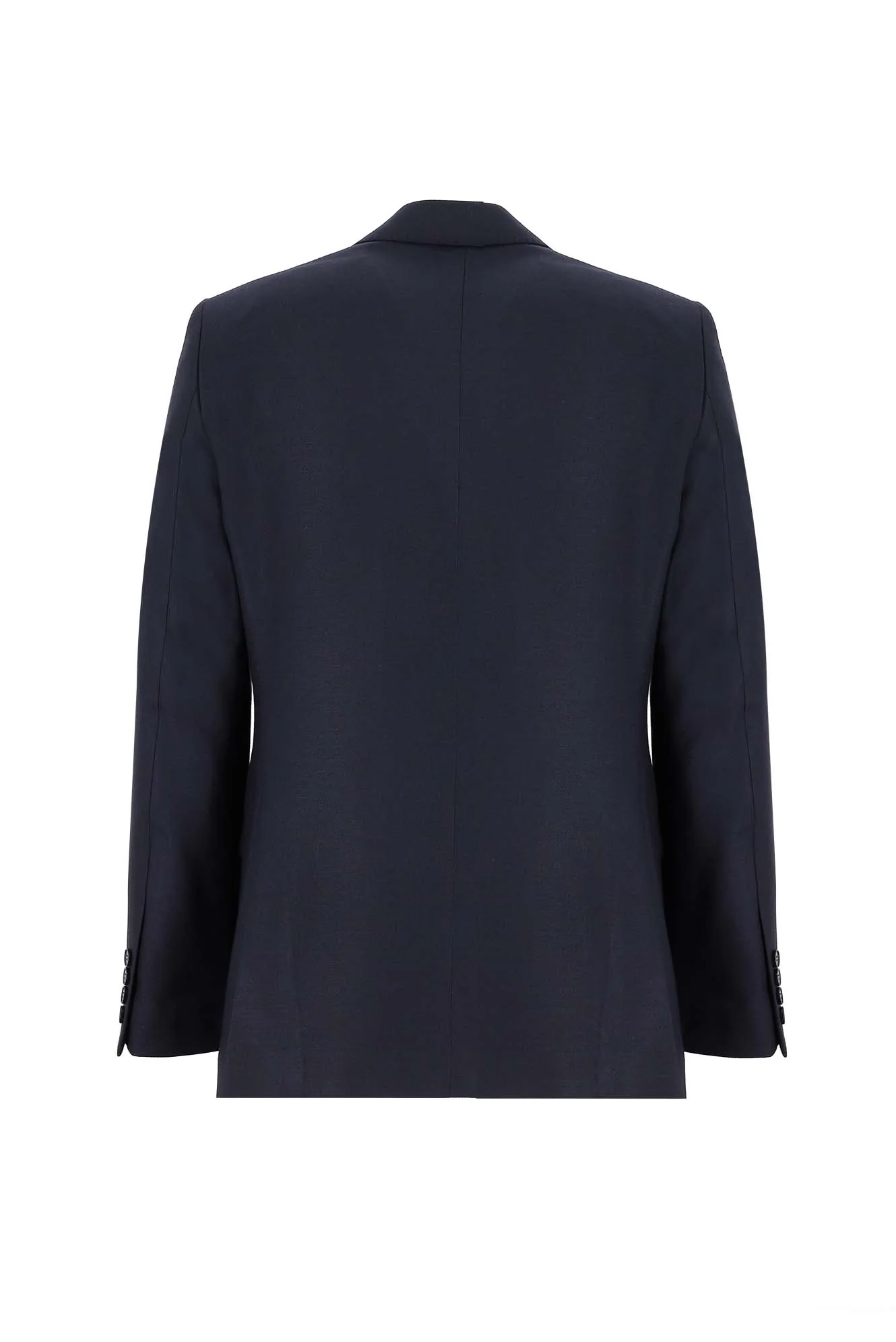 Koyu Lacivert 4 Drop Relaxed Fit Rahat Kesim Yünlü Takım Elbise - Image 3
