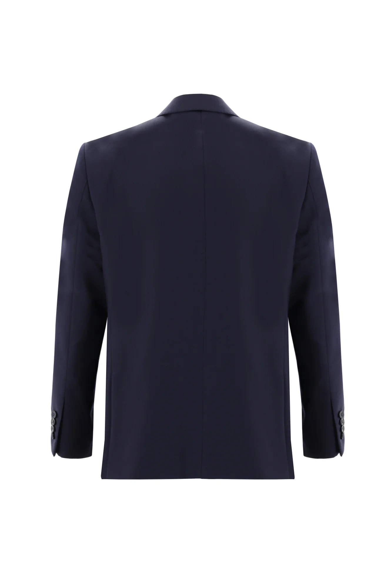 Koyu Lacivert 4 Drop Relaxed Fit Rahat Kesim Yünlü Takım Elbise - Image 3