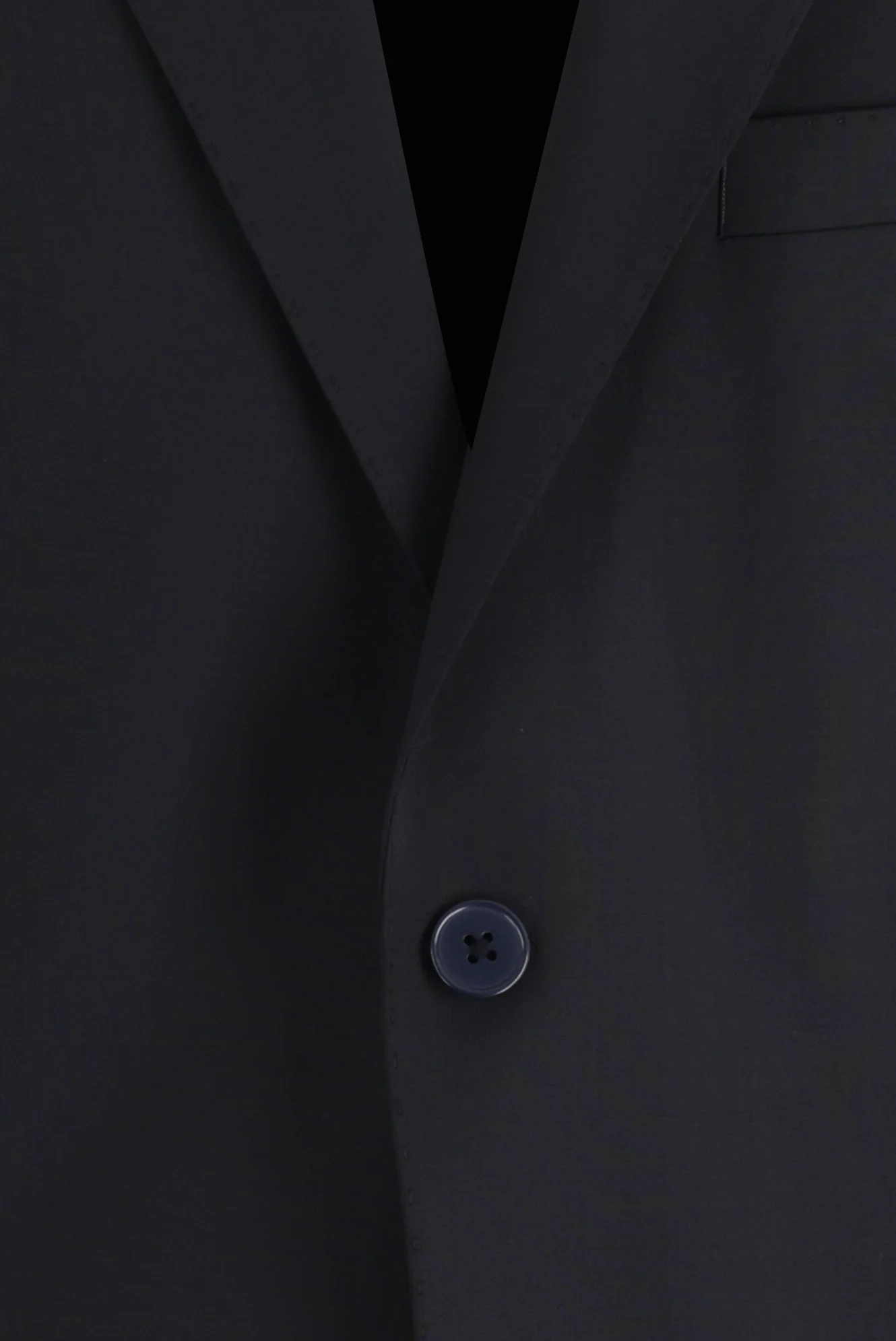 Koyu Lacivert 4 Drop Relaxed Fit Rahat Kesim Yünlü Takım Elbise - Image 4