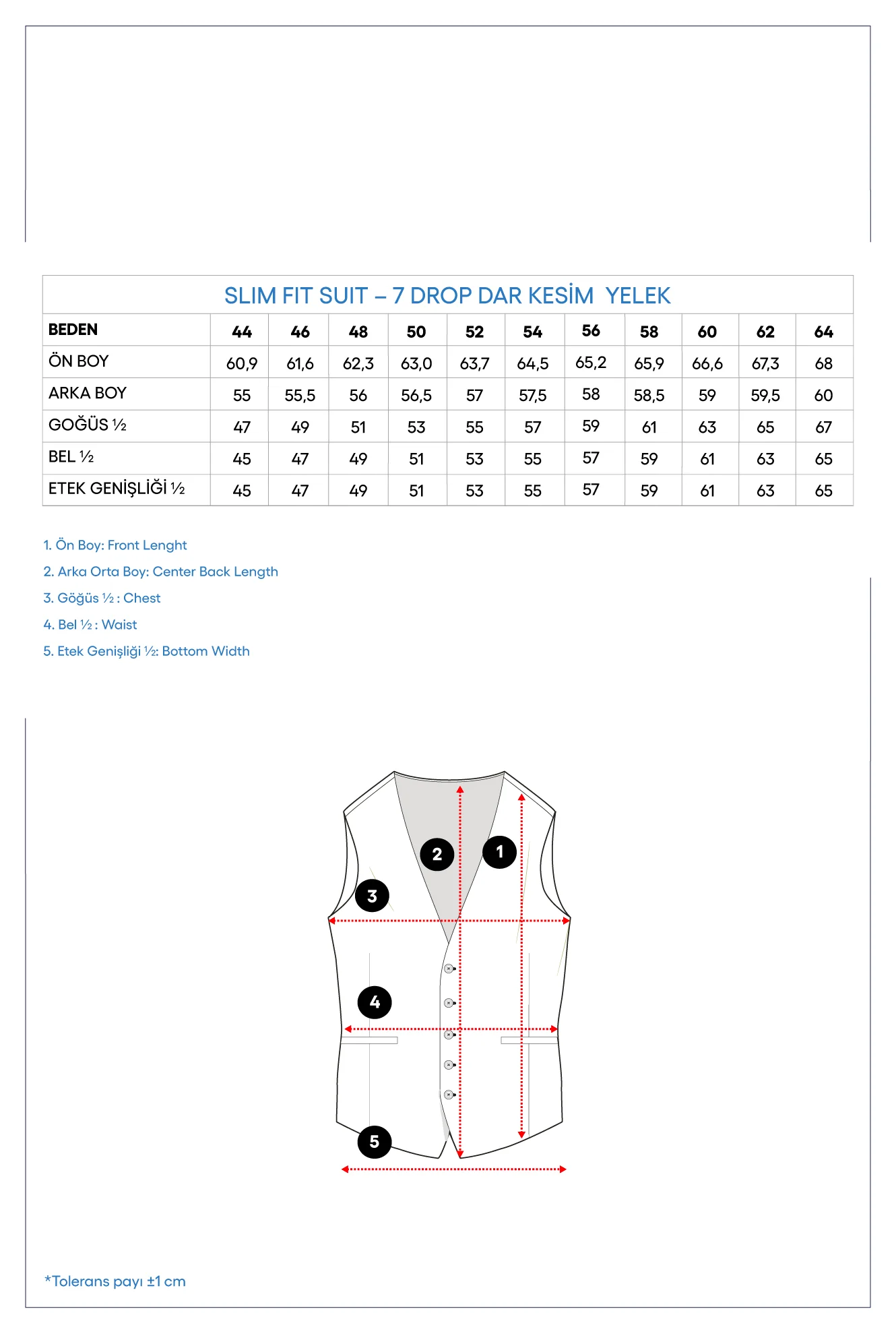 Koyu Lacivert Slim Fit Dar Kesim Çizgili Klasik Kruvaze Yelek - Image 6